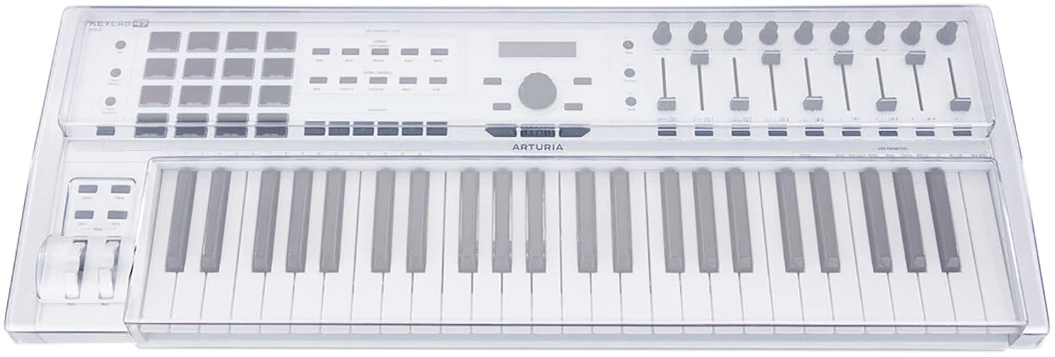 Decksaver DS-PC-KEYLAB49MK2 Cover for Arturia Keylab 49 MK2 MIDI Keyboard - Image 2