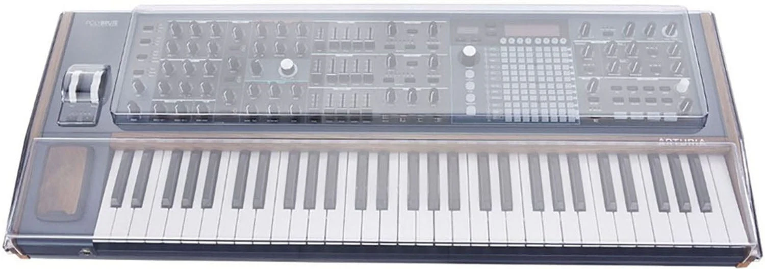 Decksaver DS-PC-POLYBRUTE Soft Fit Cover for Arturia Polybrute Analog Synthesizer - Image 2