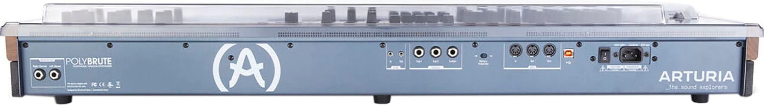Decksaver DS-PC-POLYBRUTE Soft Fit Cover for Arturia Polybrute Analog Synthesizer - Image 3