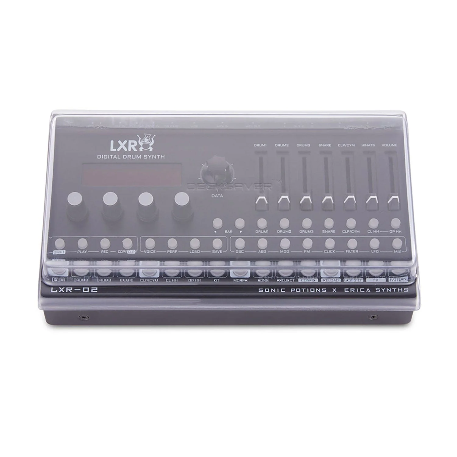 Decksaver DS-PC-DB01LXR02 Erica Synths DB-01 and LXR-02 Cover - Image 6