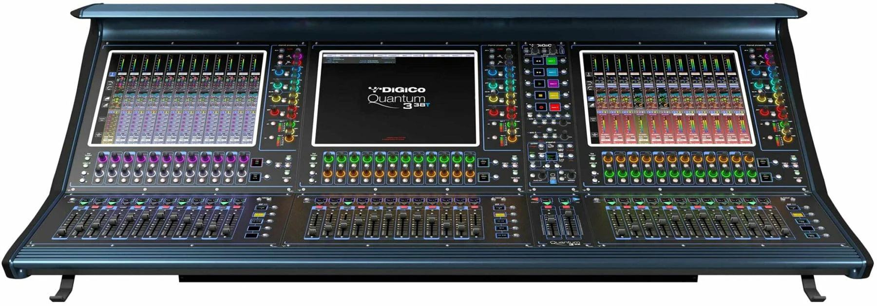 DiGiCo Quantum 338 Digital Mixing Console SD Package - MADI and One Multi-Mode Optics ST - Image 2