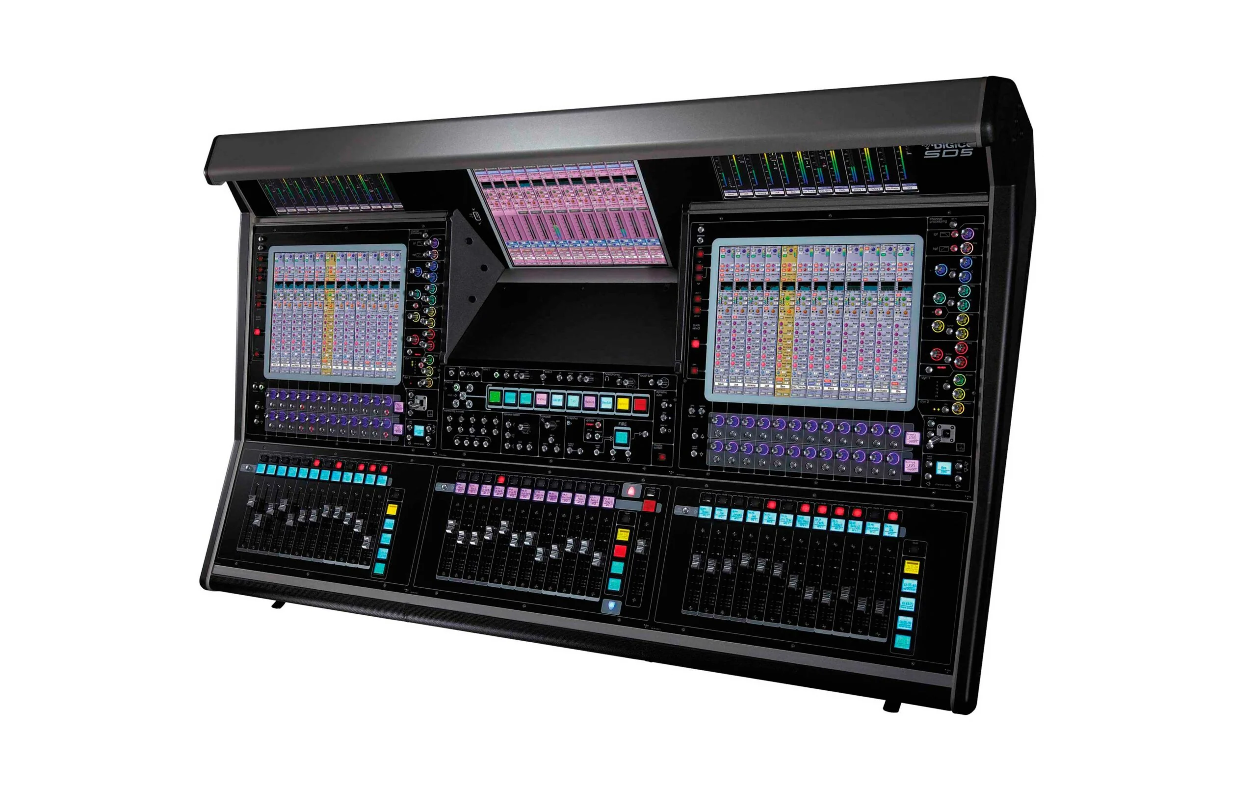 DiGiCo Quantum 5 Digital Mixing Console - MADI and One Multi-Mode Optics HMA - Image 3