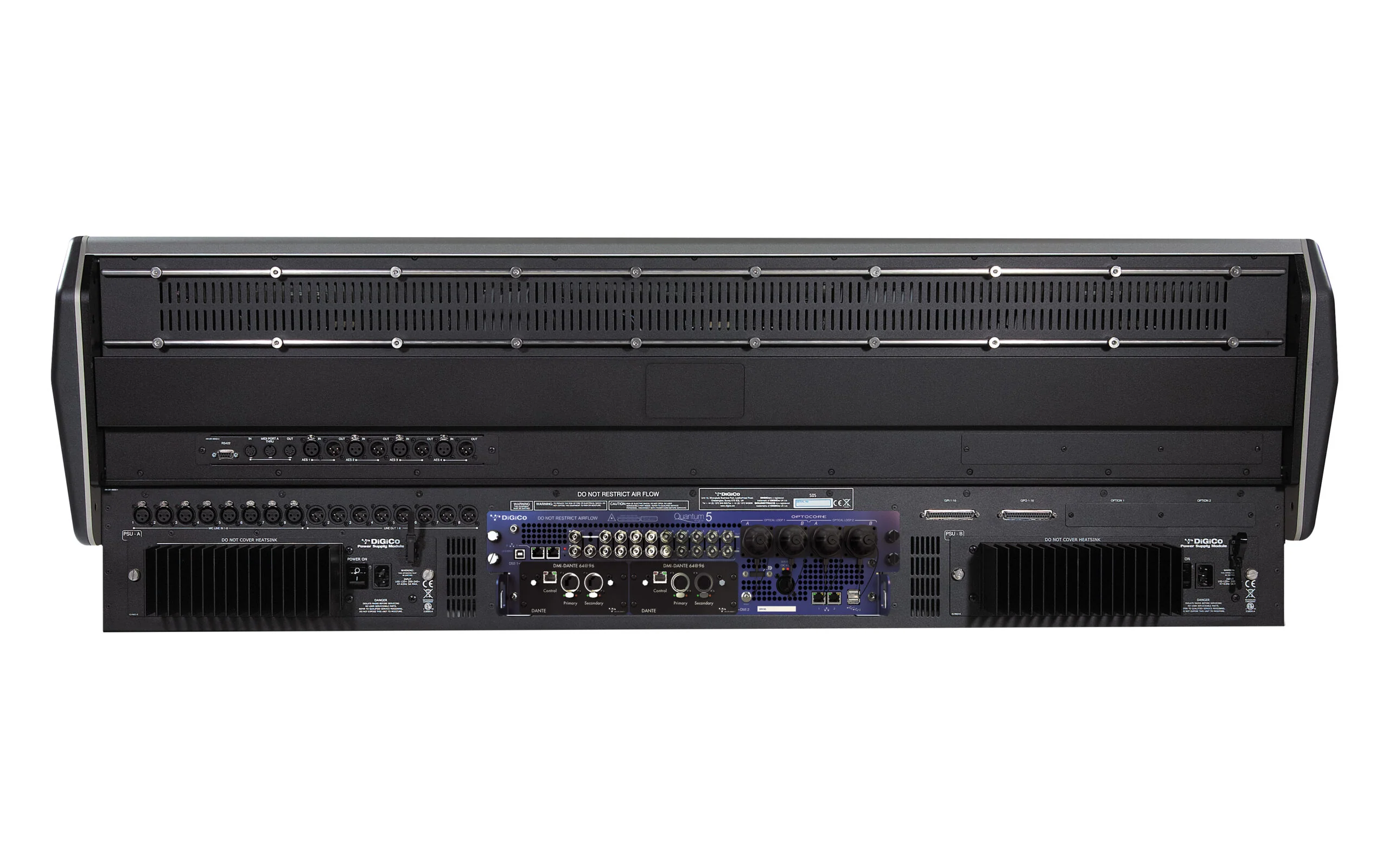 DiGiCo Quantum 5 Digital Mixing Console - MADI and One Multi-Mode Optics ST - Image 4