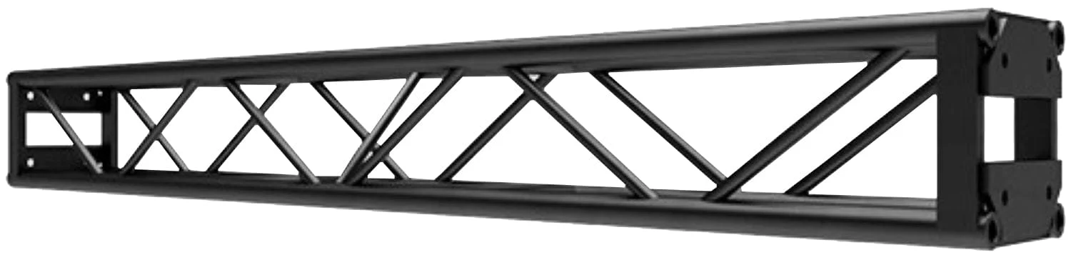 DuraTruss DT-GP8-BLK 8-Foot End-Plated Square Truss -Black