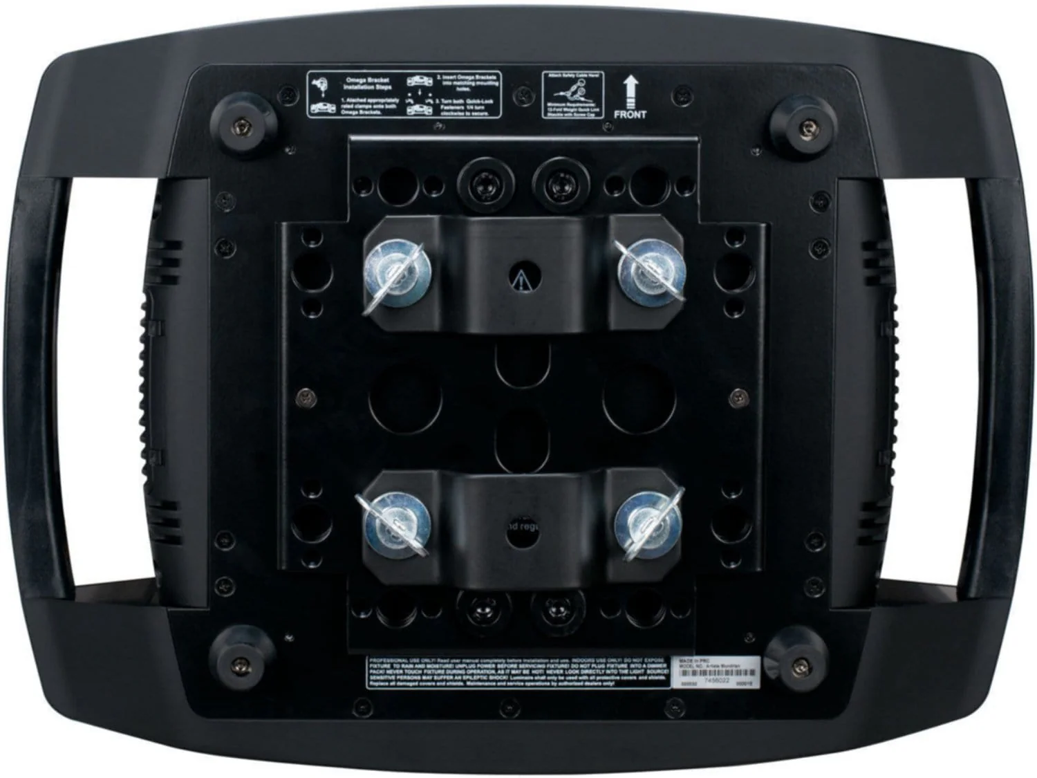 Elation EAM297 Artiste Mondrian 950W LED Framing Profile FX Light with SpectraColor - Image 8