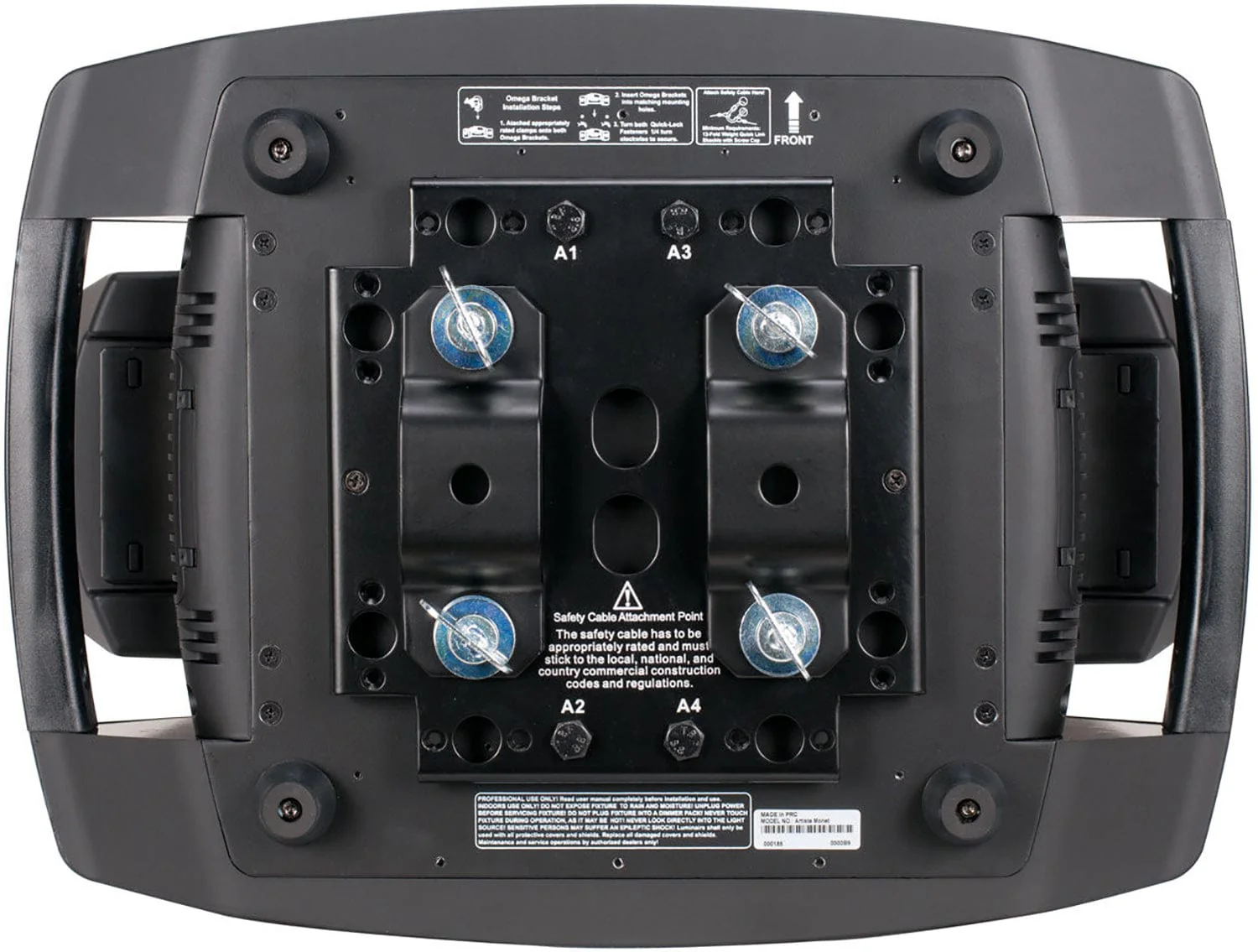 Elation EAM990 Artiste Monet  950W LED Framing Profile Light with SpectraColor - Image 10