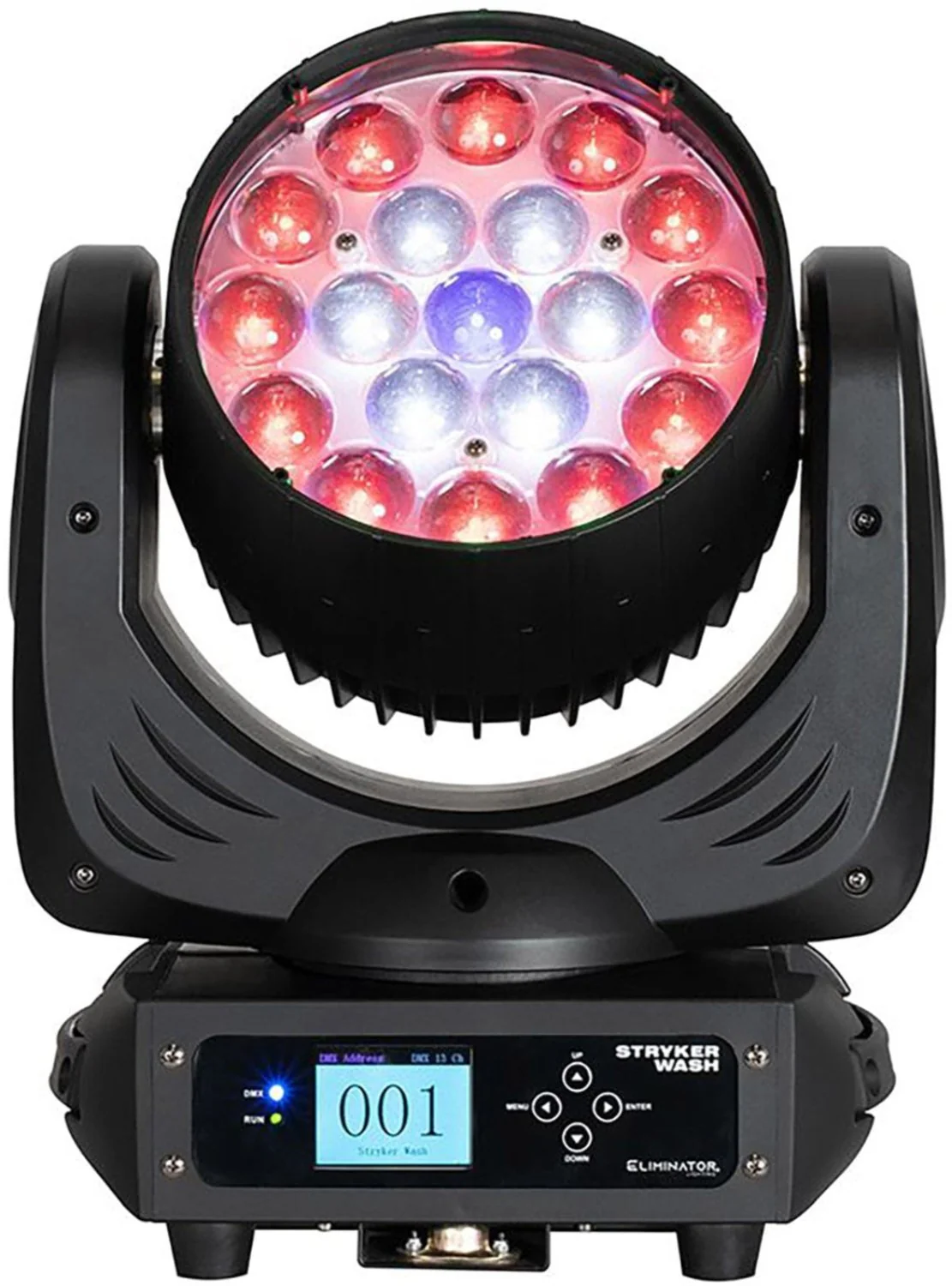 Eliminator STR100 Stryker Wash 12W RGBW 4 in 1 LED Moving Head - Image 4