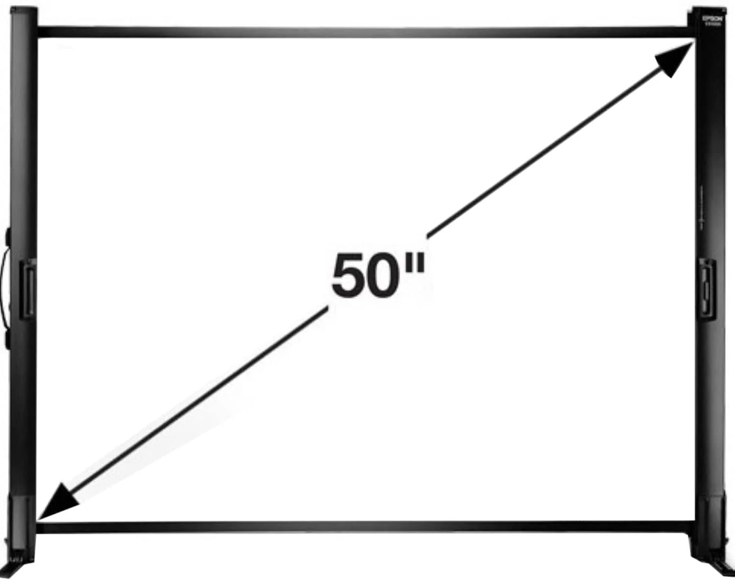 EPSON ES1000 Ultra Portable Tabletop Projection Screen - Image 3