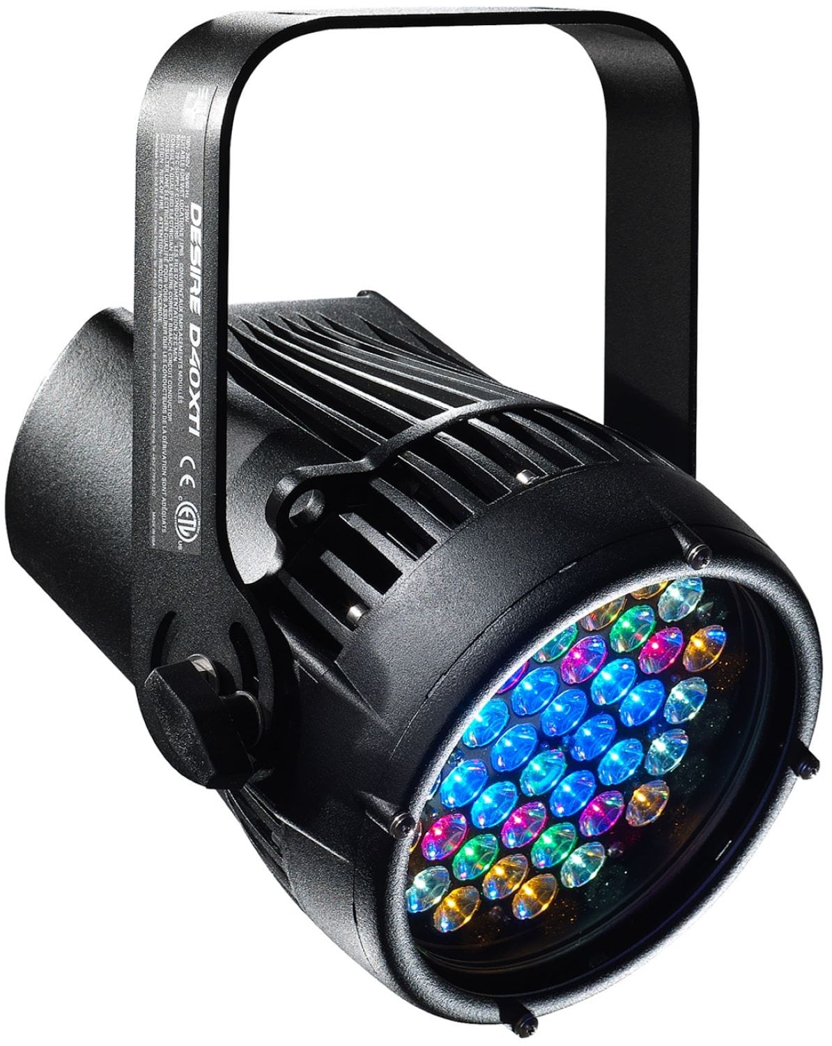 ETC Selador Desire D40XTI Lustr+ LED Par with Edison Plug - Black - Image 2