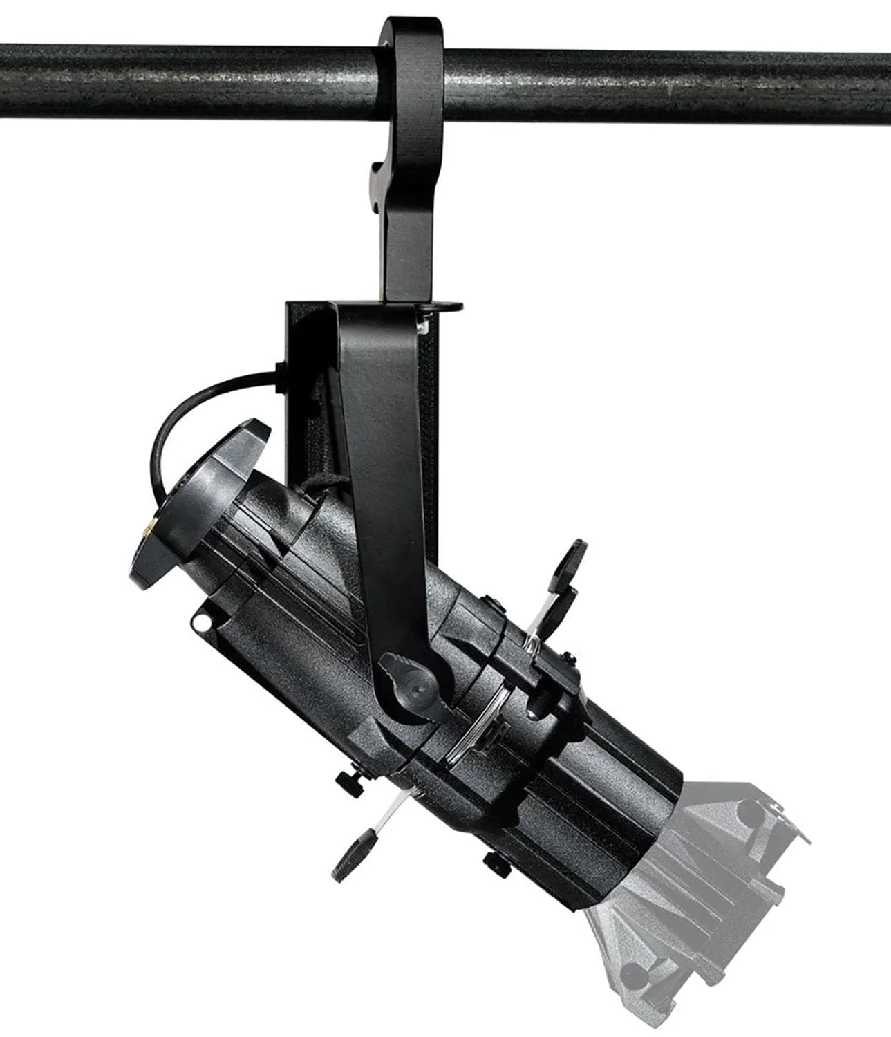 ETC Source Four Mini Gallery LED Ellipsoidal 2700 K - 26-Degree Lens Tube with Edison Plug - Black (Portable) - Image 2