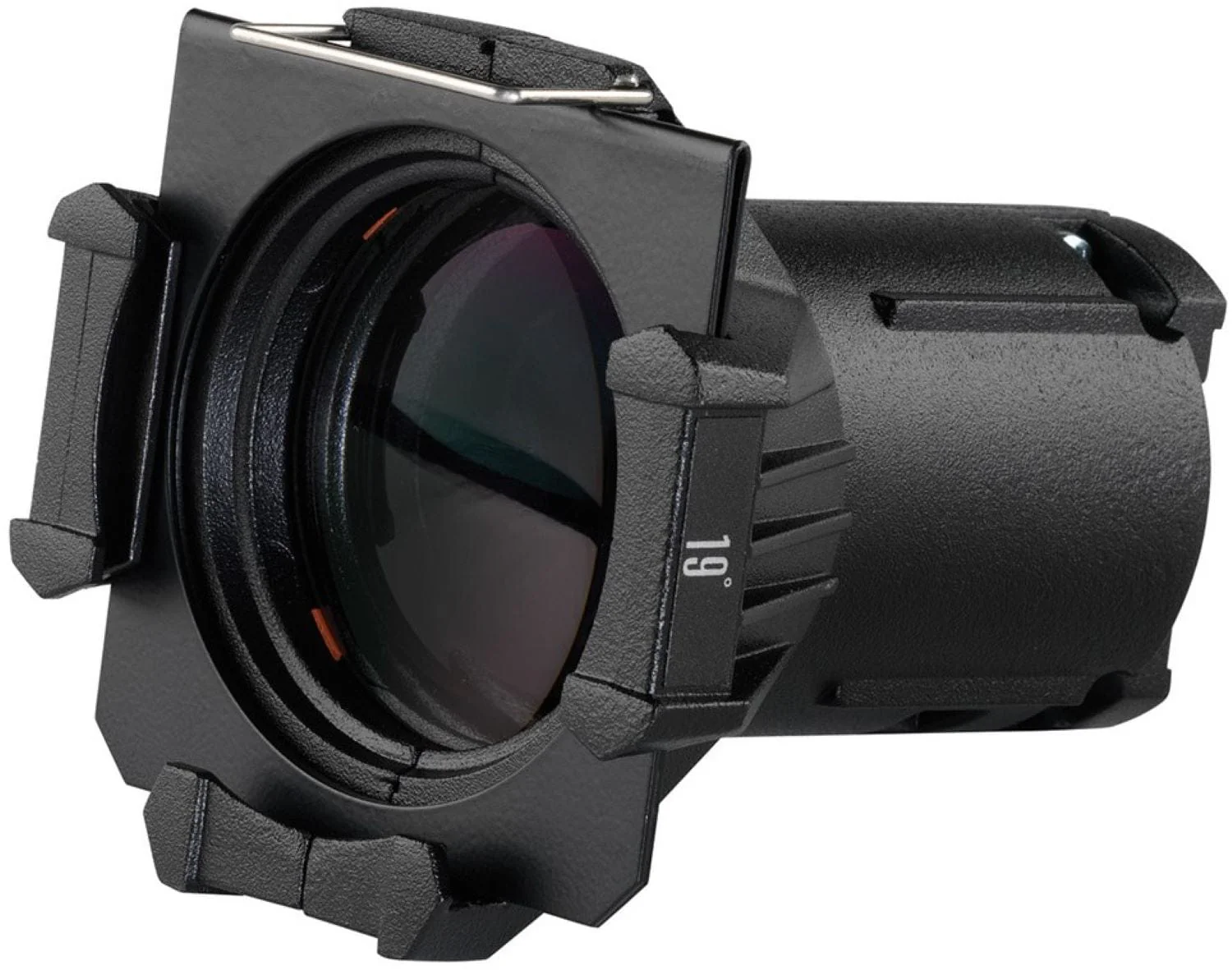 ETC Source Four Mini LED Ellipsoidal 3000 K - 19-Degree Lens Tube with Edison Plug - Black (Portable) - Image 3