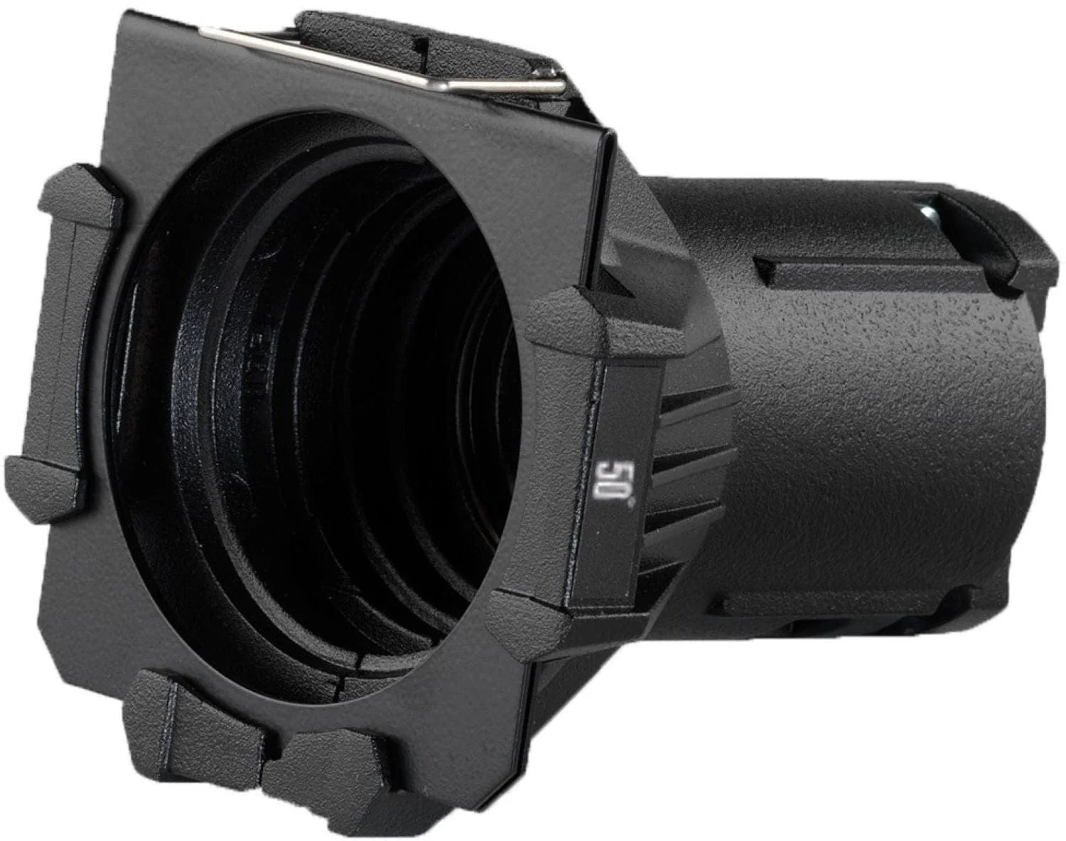 ETC Source Four Mini LED Ellipsoidal 3000 K with 50-Degree Lens Tube and Edison Plug - Black (Canopy) - Image 3