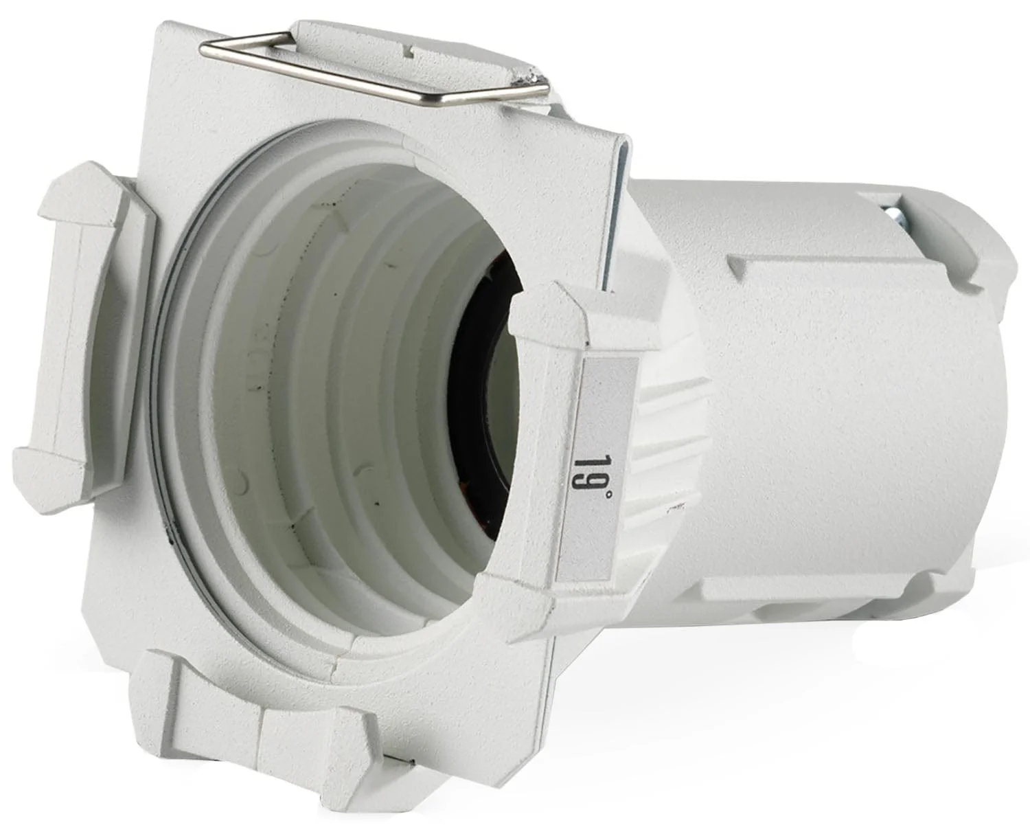 ETC Source Four Mini LED Ellipsoidal 4000 K with 19-Degree Lens Tube and Edison Plug - White (Portable) - Image 3