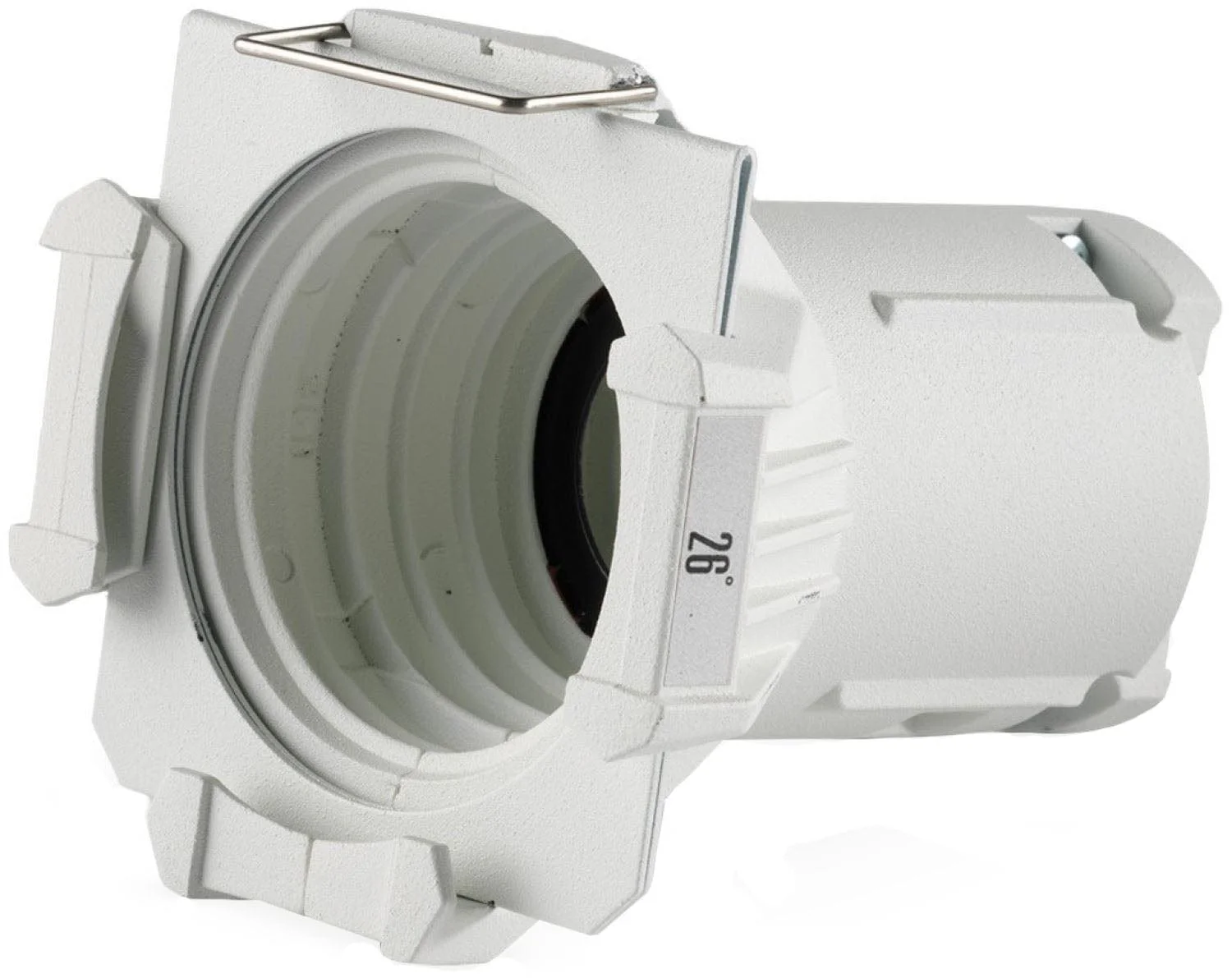 ETC Source Four Mini LED Ellipsoidal 4000 K with 26-Degree Lens Tube and Edison Plug - White (Portable) - Image 3