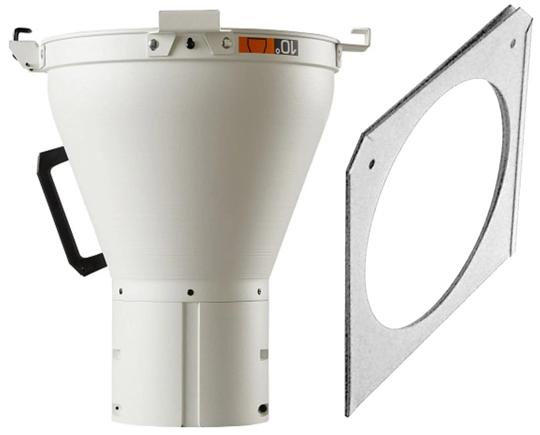 ETC XDLT10-1 10-Degree XDLT Lens Tube with Media Frame (14-Inch / 356-Millimeter) - White
