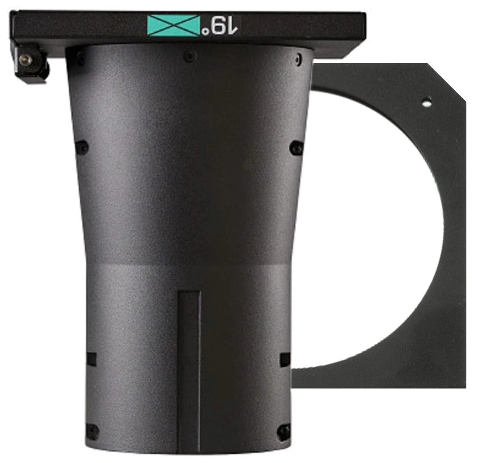 ETC XDLT19 19-Degree XDLT Lens Tube with Media Frame (10-Inch / 254-Millimeter) - Black