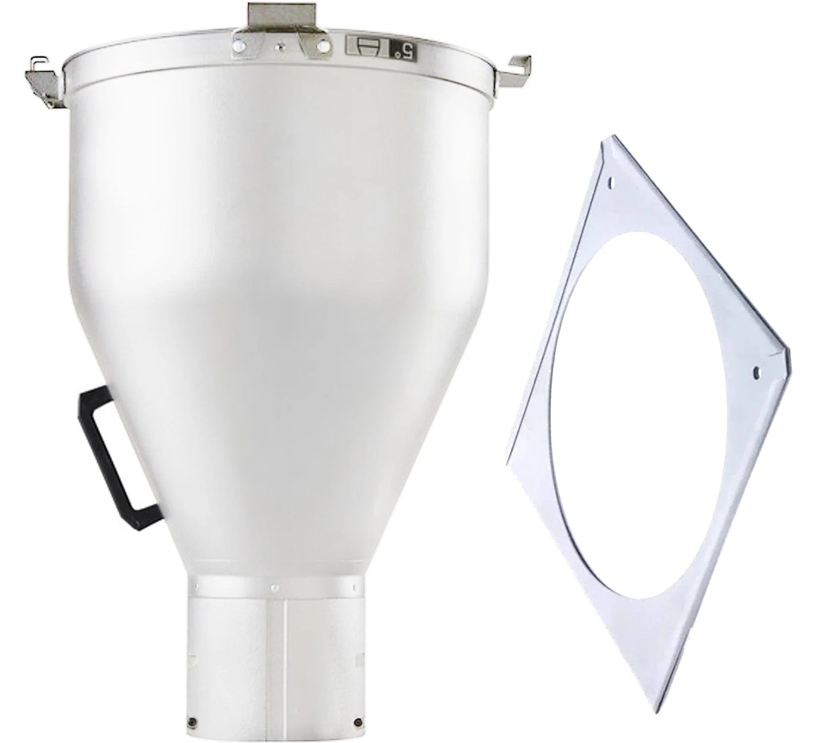 ETC XDLT5-1 5-Degree XDLT Lens Tube with Media Frame (17.5-Inch / 444-Millimeter) - White