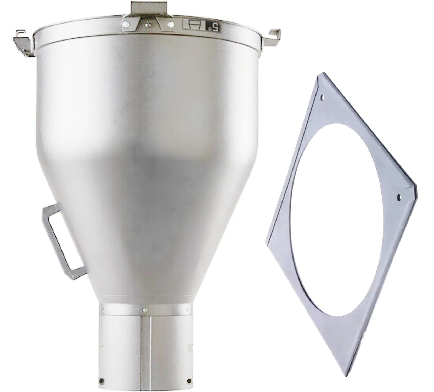 ETC XDLT5-5 5-Degree XDLT Lens Tube with Media Frame (17.5-Inch / 444-Millimeter) - Silver