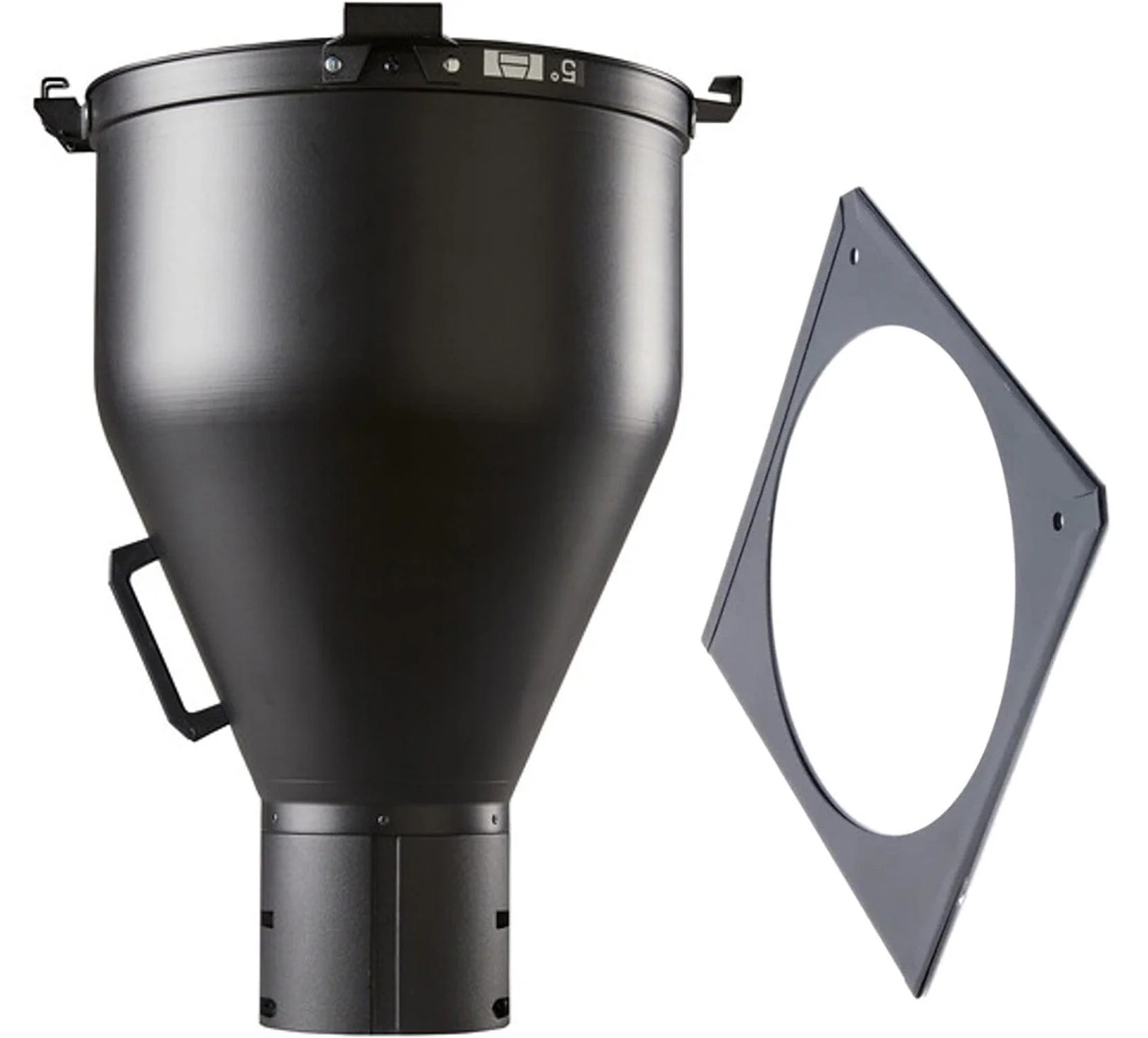 ETC XDLT5 5-Degree XDLT Lens Tube with Media Frame (17.5-Inch / 444-Millimeter) - Black