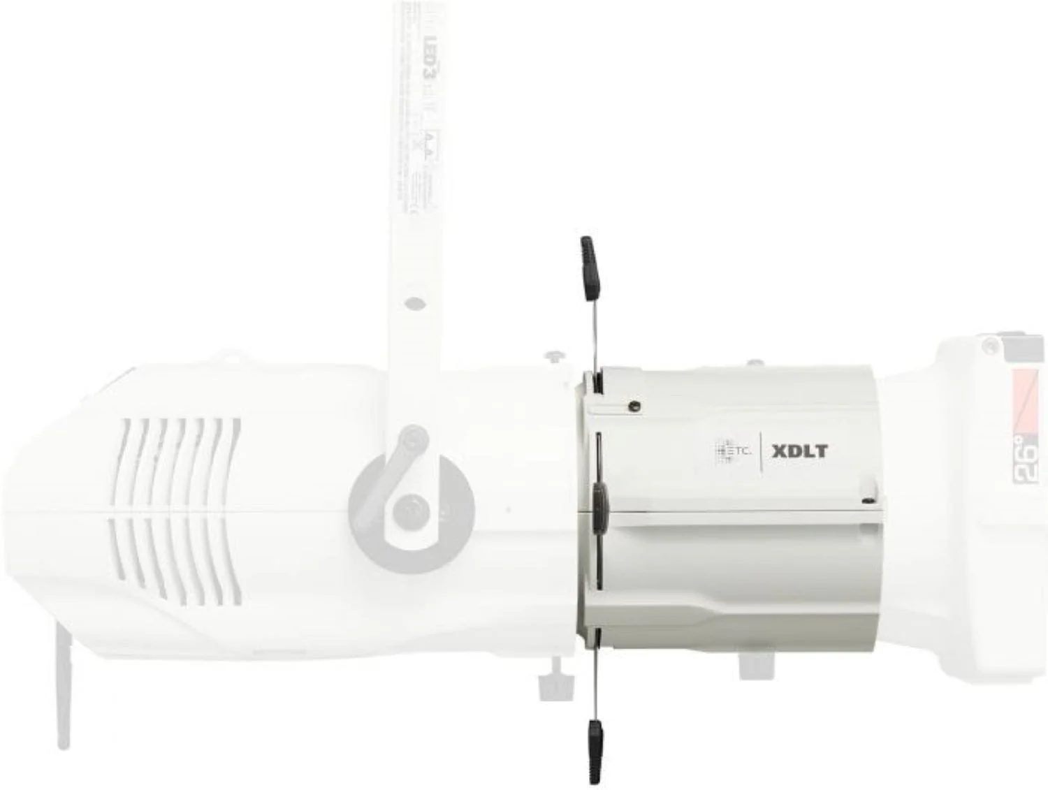 ETC XDLTSBKIT-1 XDLT Shutter Barrel Kit - White (XDLT Lenses For Use with ETC LED Engines Only)