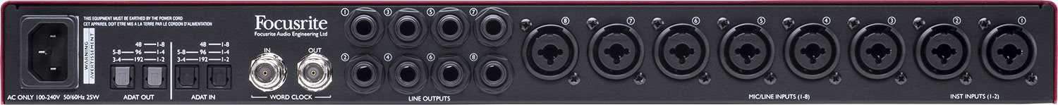 Focusrite Scarlett OctoPre Dynamic Mic Pre - Image 3
