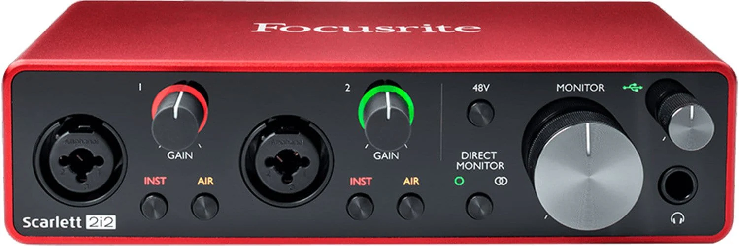 Focusrite SCARLETT2I2 USB Audio Interface - Image 2