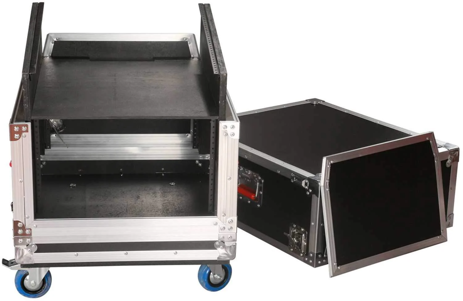 Gator 14U Top 6U Side Audio Road Console Rack - Image 5