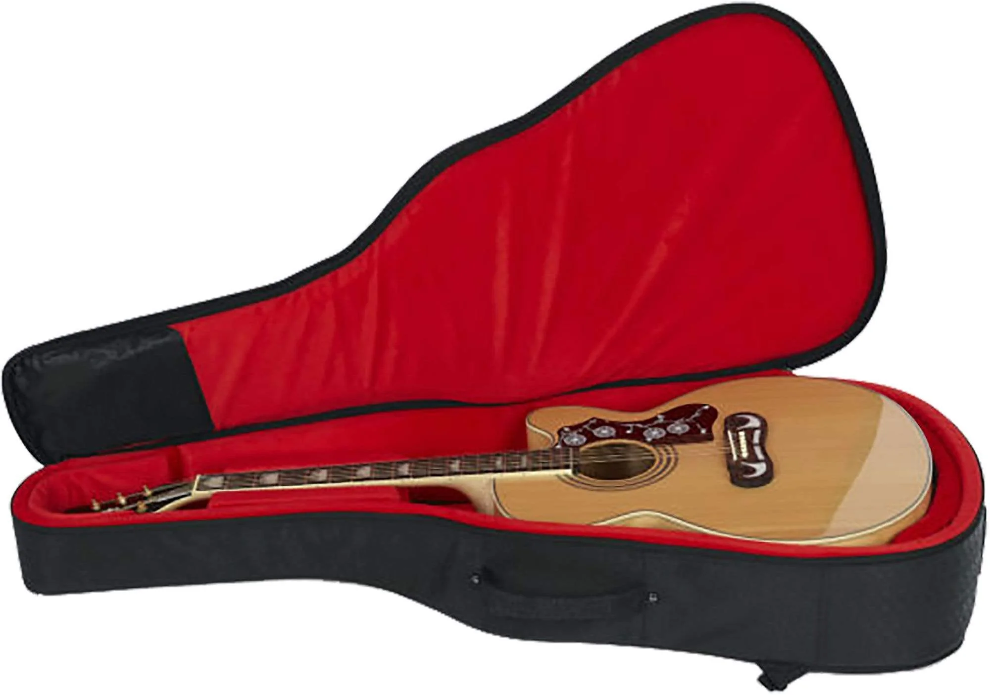 Gator Black Transit Bag For Jumbo Acoustic Guitars - Image 6