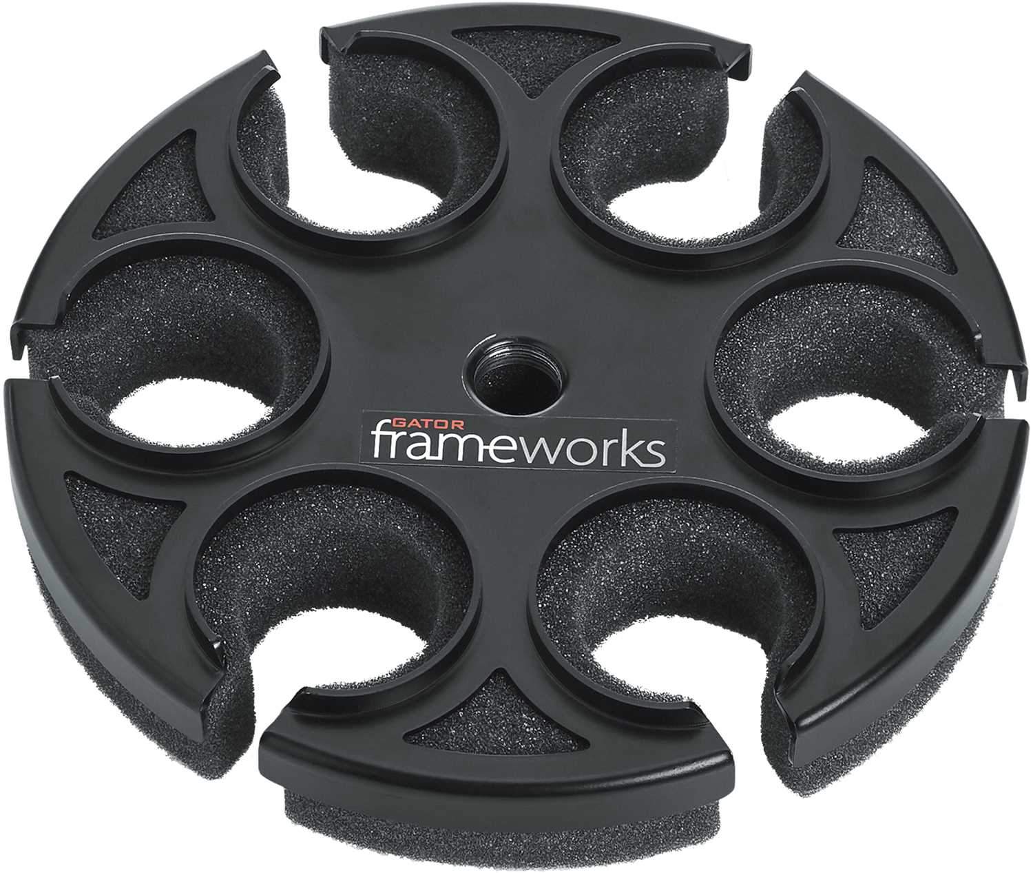 Gator Frameworks Multi Mic Stand Tray for 6 Mics - Image 2