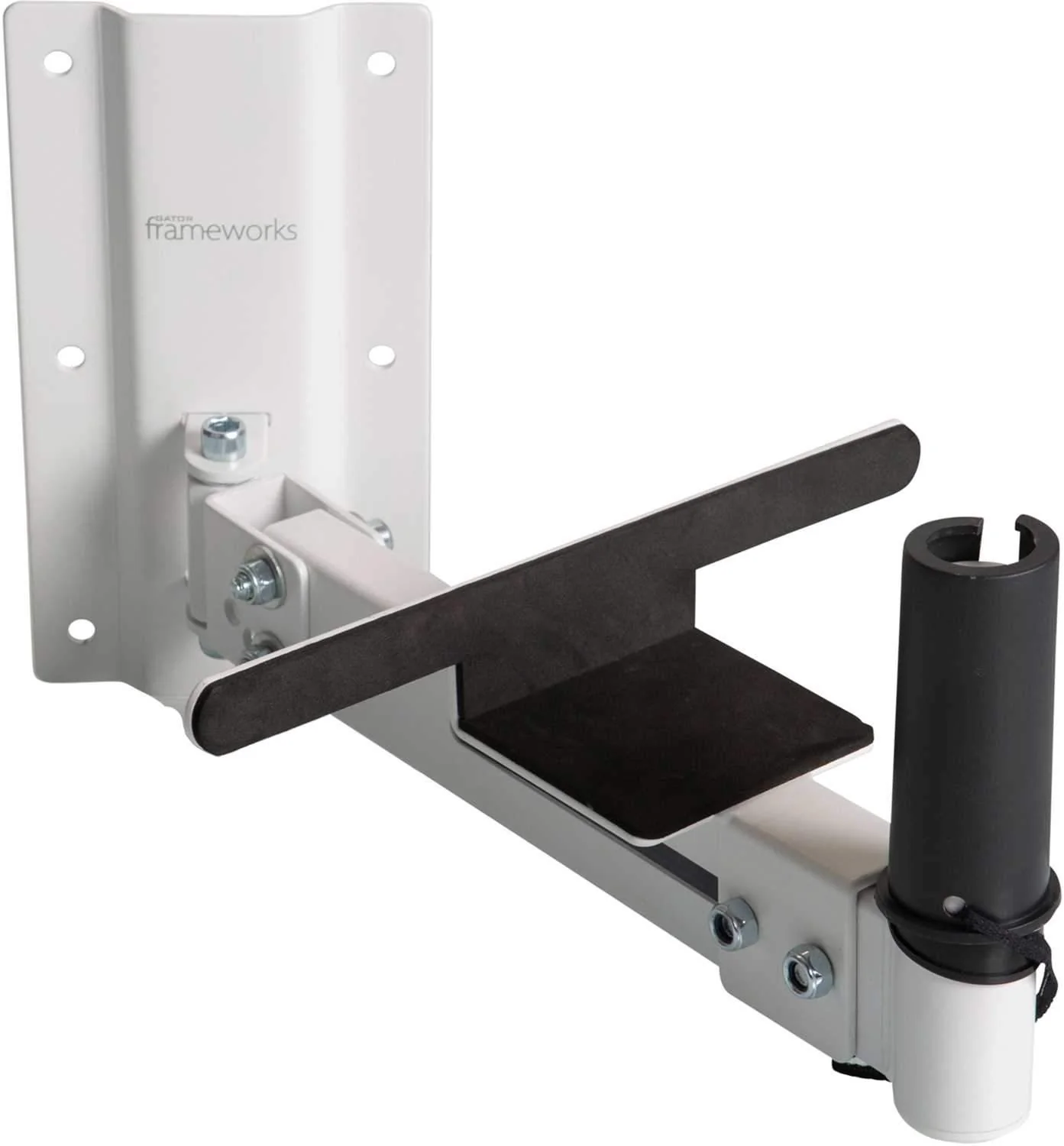 Gator Frameworks Wall Mount Speaker Stand-White - Image 2