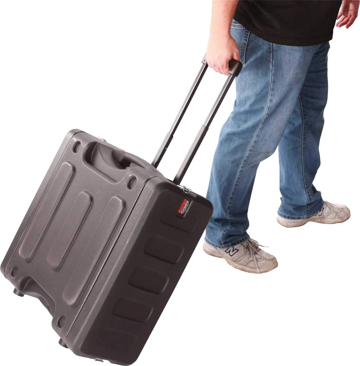 Gator G-PROR-8U-19 8 Space Molded Rack with Wheels - Image 2