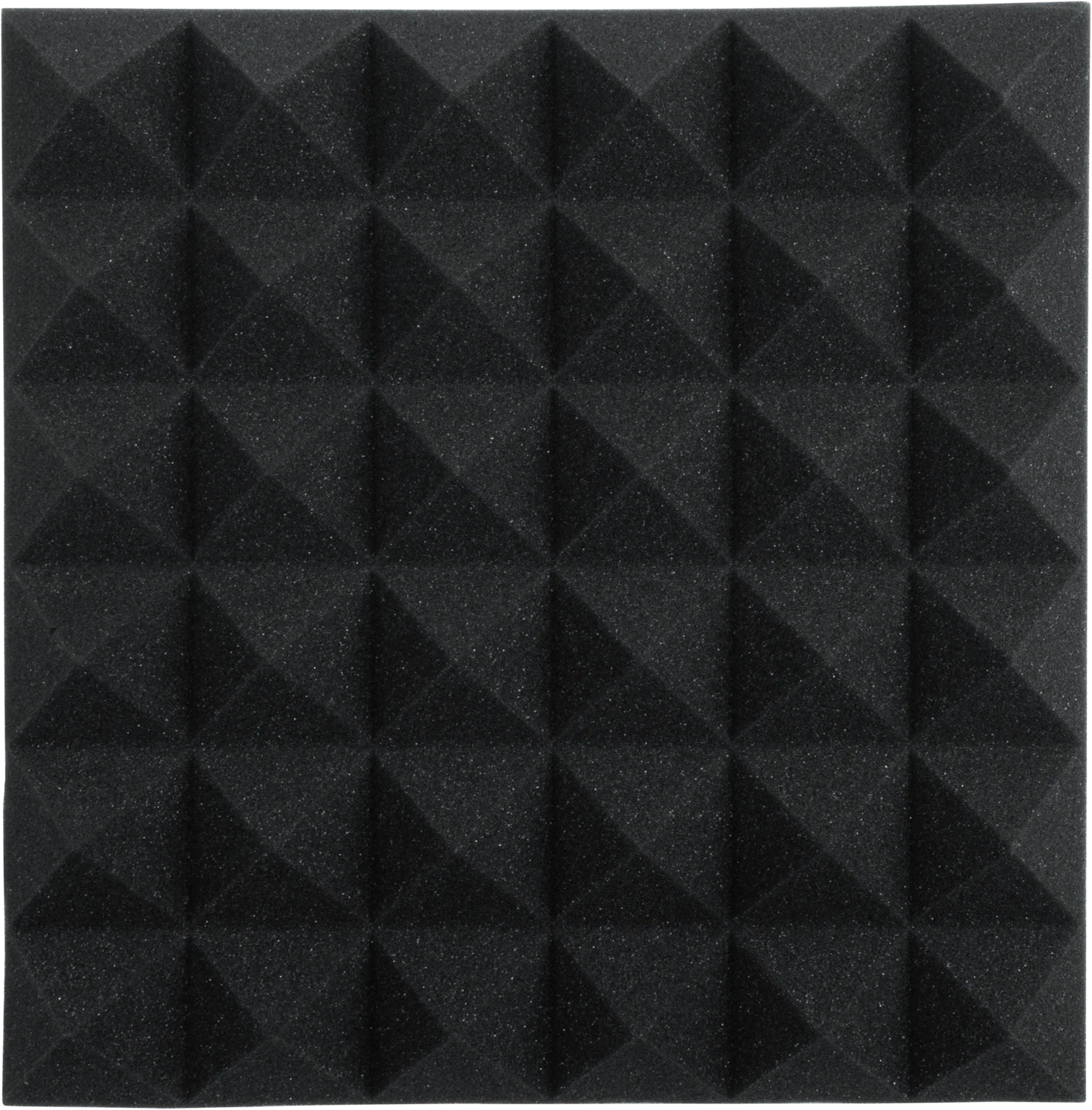 Gator GFW-ACPNL1212PCHA-2PK Pair of 12x12x2-inch Pyramid Foam Charcoal - Image 2