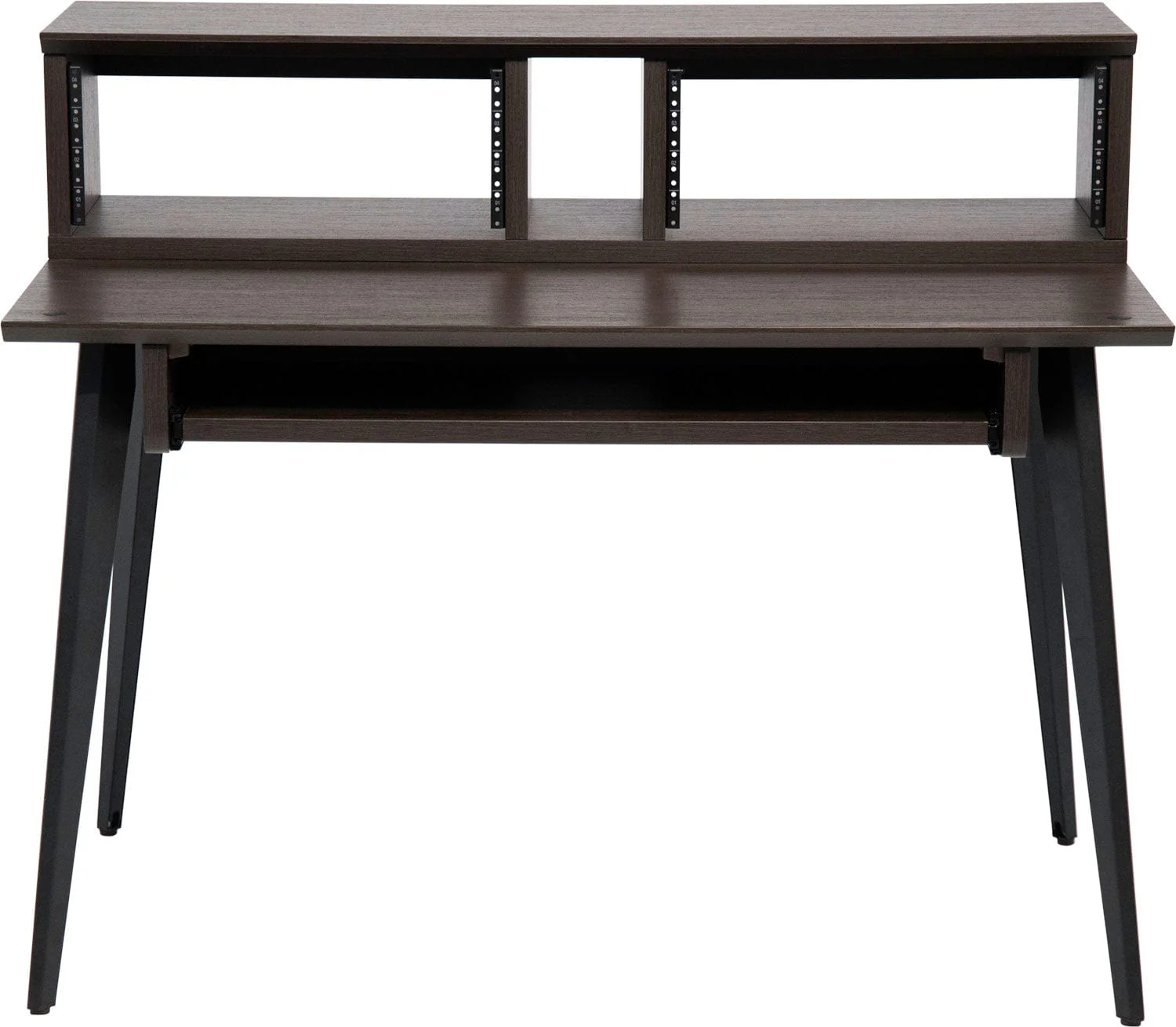 Gator GFW-ELITEDESK-B Elite Furniture Series Main Desk in Dark Walnut