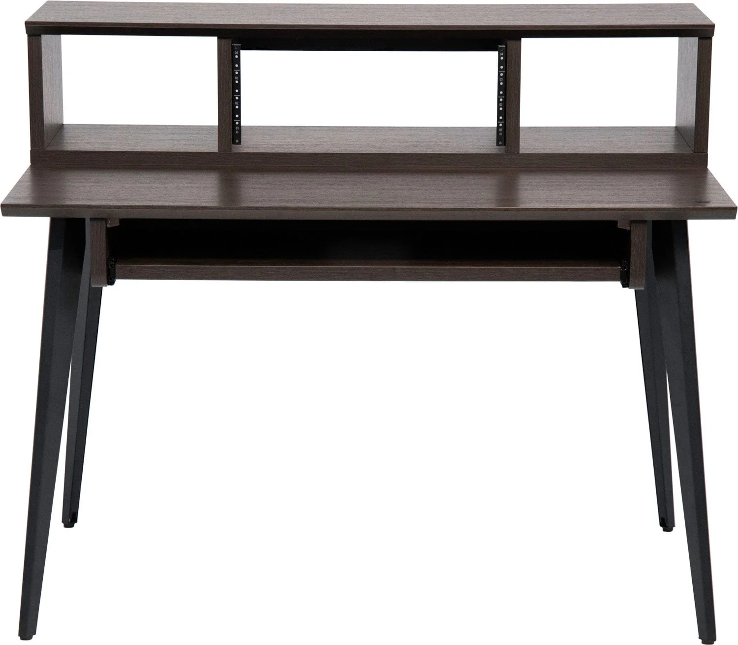 Gator GFW-ELITEDESK-B Elite Furniture Series Main Desk in Dark Walnut - Image 2
