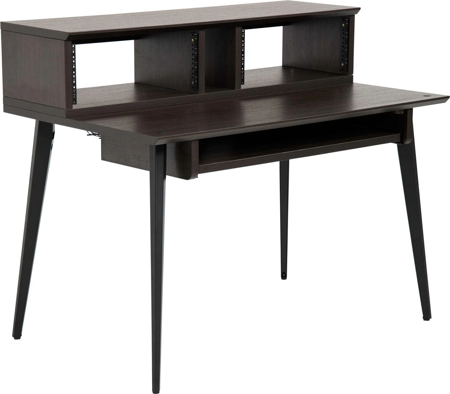 Gator GFW-ELITEDESK-B Elite Furniture Series Main Desk in Dark Walnut - Image 3