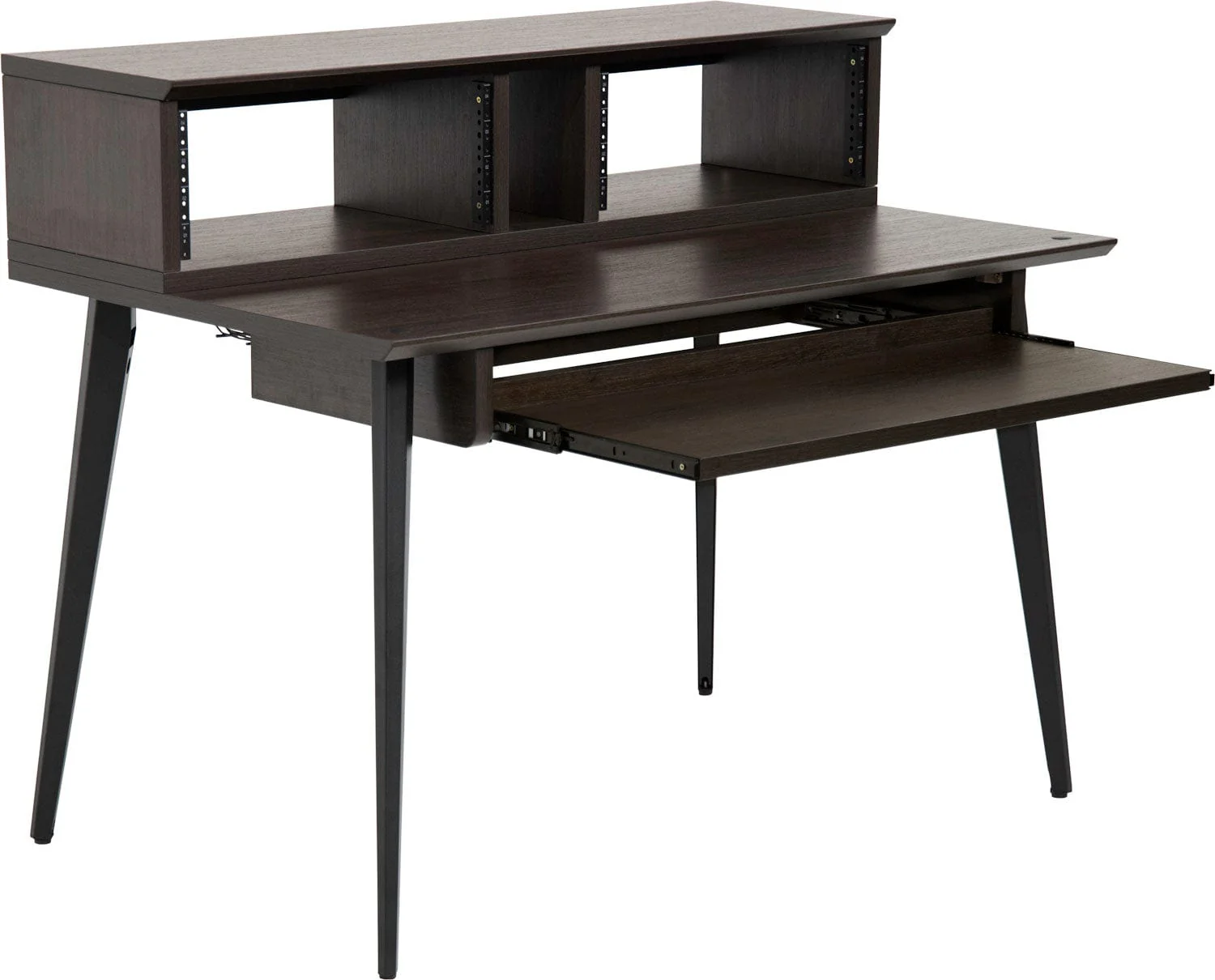 Gator GFW-ELITEDESK-B Elite Furniture Series Main Desk in Dark Walnut - Image 4