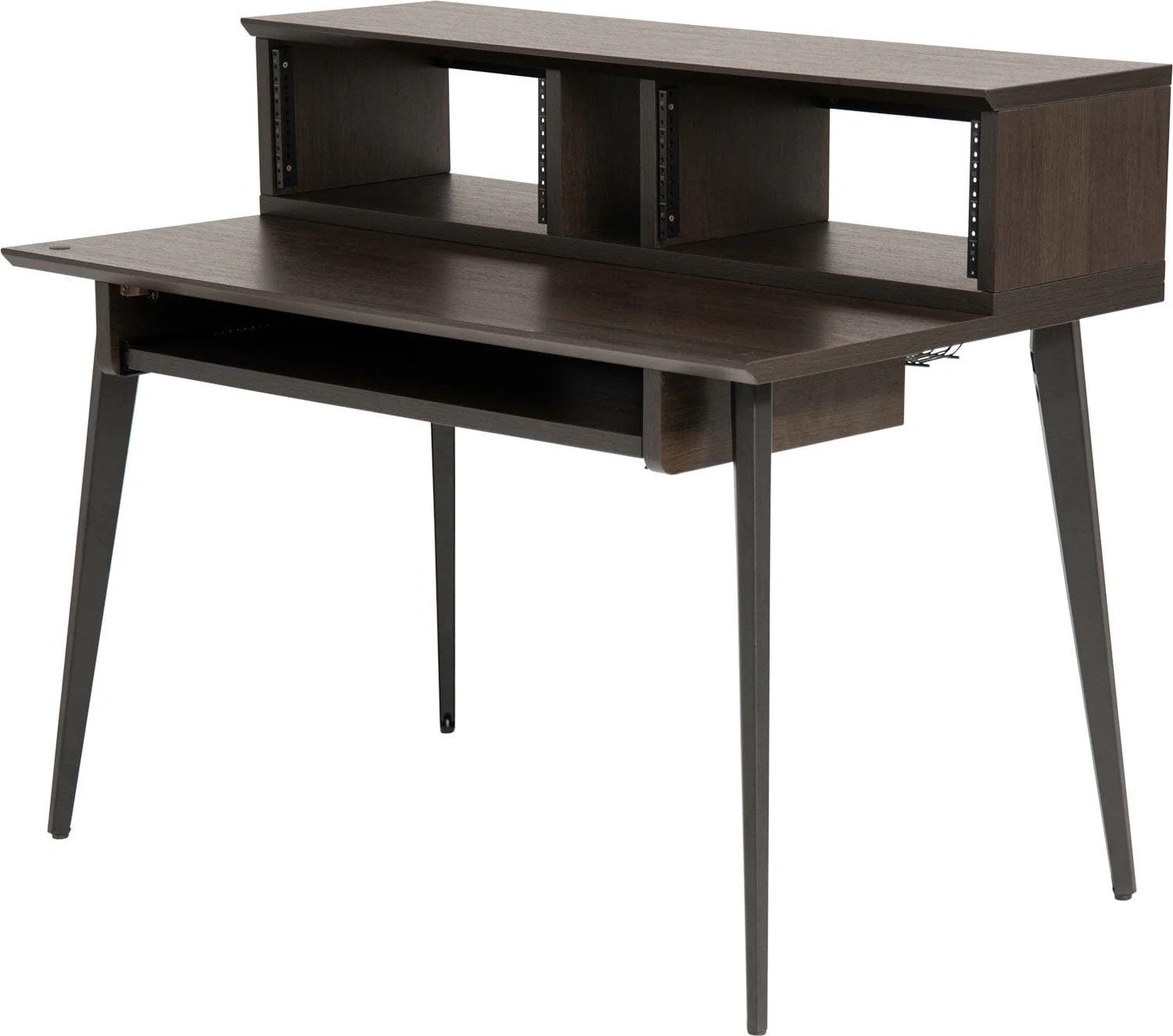 Gator GFW-ELITEDESK-B Elite Furniture Series Main Desk in Dark Walnut - Image 5