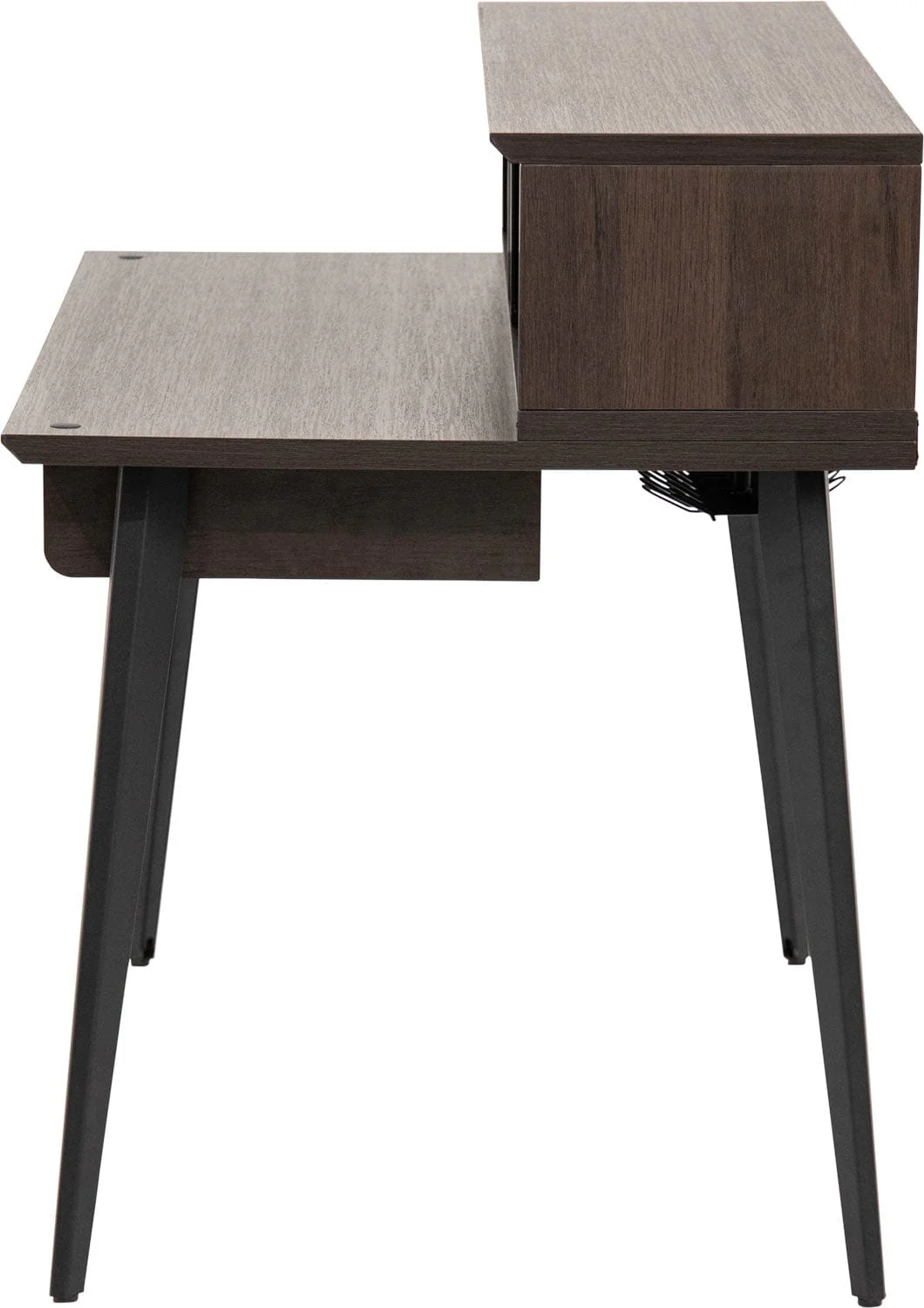 Gator GFW-ELITEDESK-B Elite Furniture Series Main Desk in Dark Walnut - Image 8