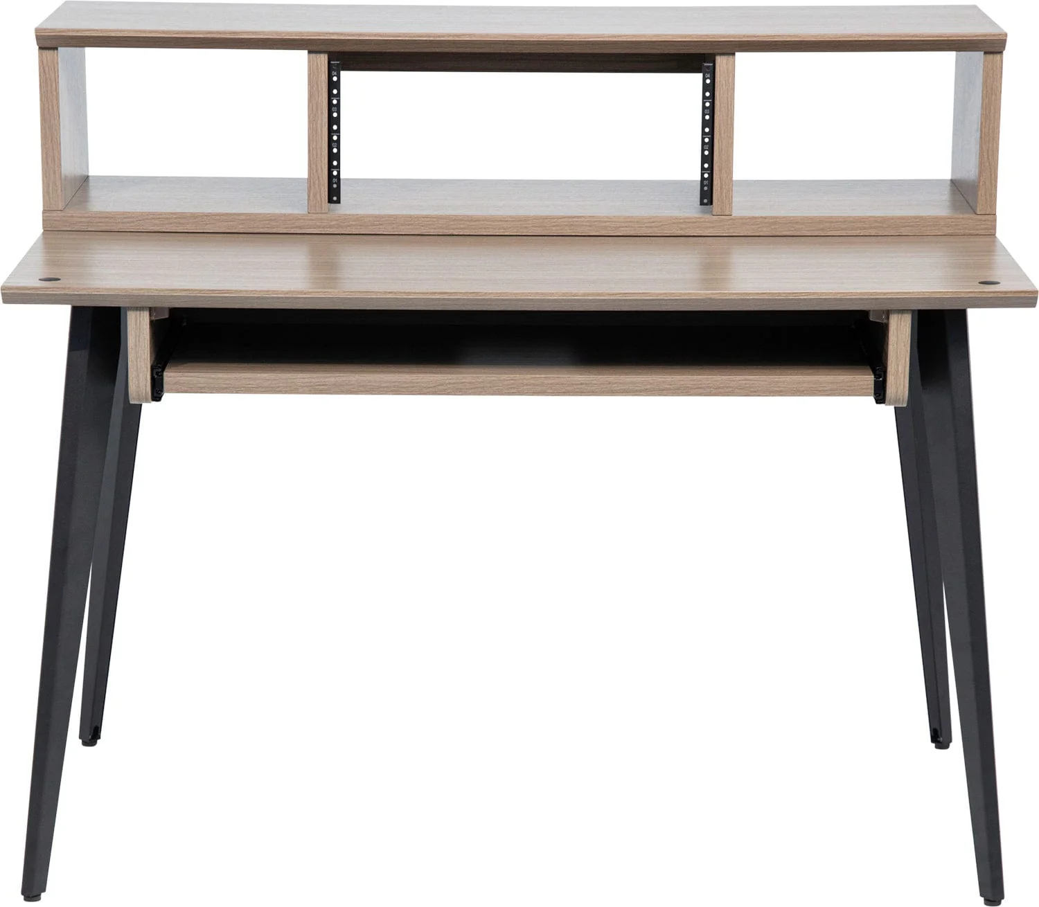 Gator GFW-ELITEDESK-G Elite Furniture Series Main Desk Driftwood Grey
