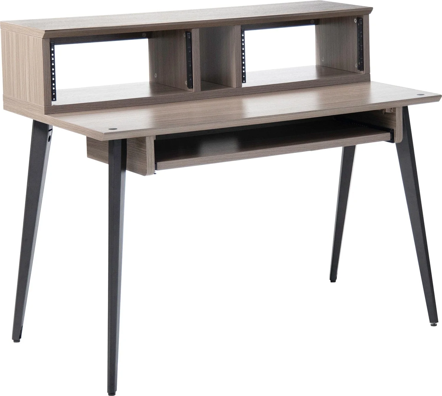 Gator GFW-ELITEDESK-G Elite Furniture Series Main Desk Driftwood Grey - Image 3
