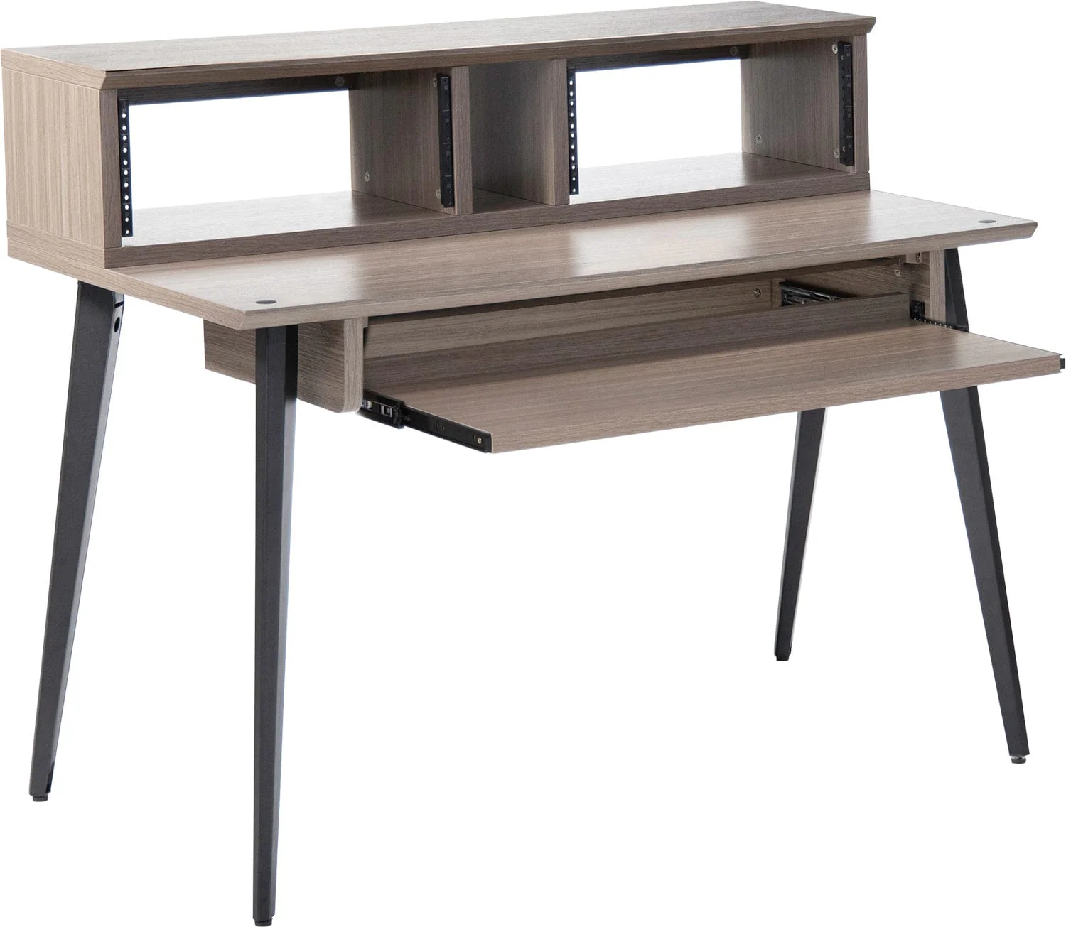 Gator GFW-ELITEDESK-G Elite Furniture Series Main Desk Driftwood Grey - Image 4