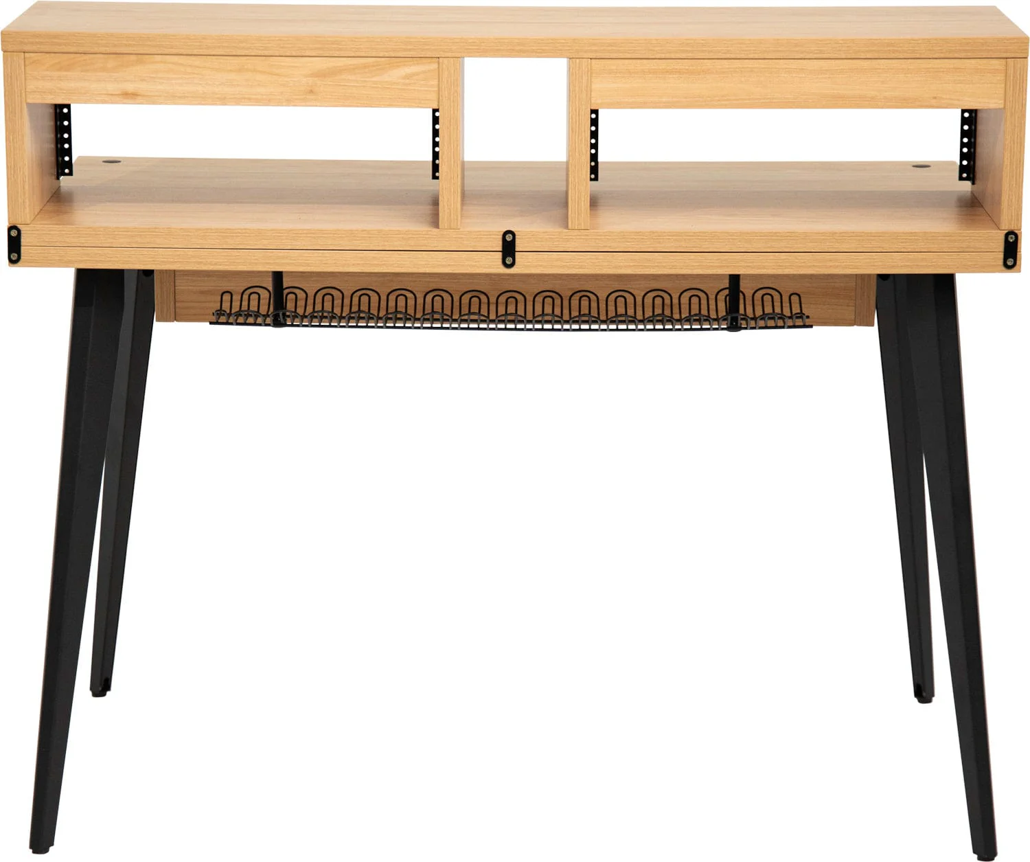 Gator GFW-ELITEDESK-M Elite Furniture Series Main Desk Maple Matte - Image 6
