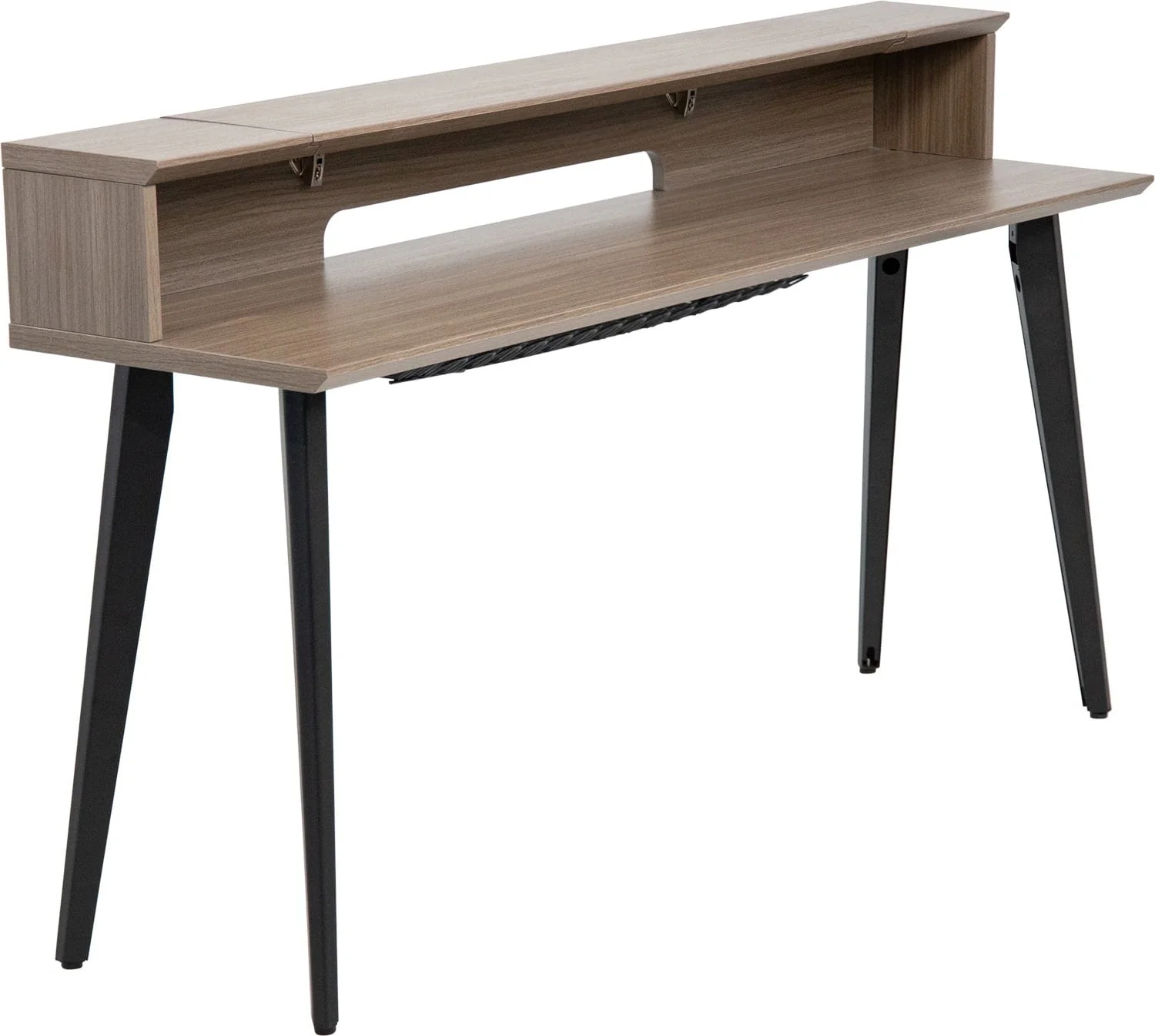 Gator GFW-ELITEKEYTBL88-G Elite Furniture 88 Keyboard Table Grey - Image 2
