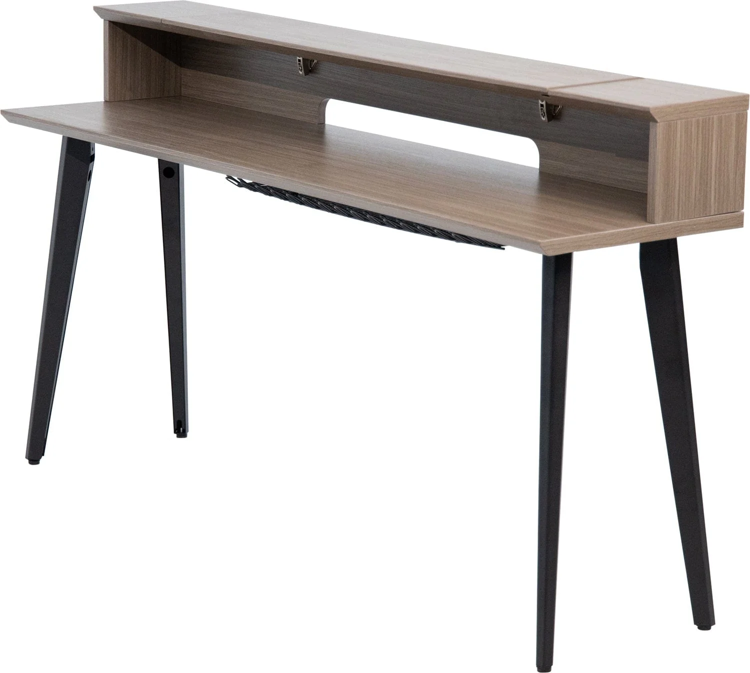 Gator GFW-ELITEKEYTBL88-G Elite Furniture 88 Keyboard Table Grey - Image 3