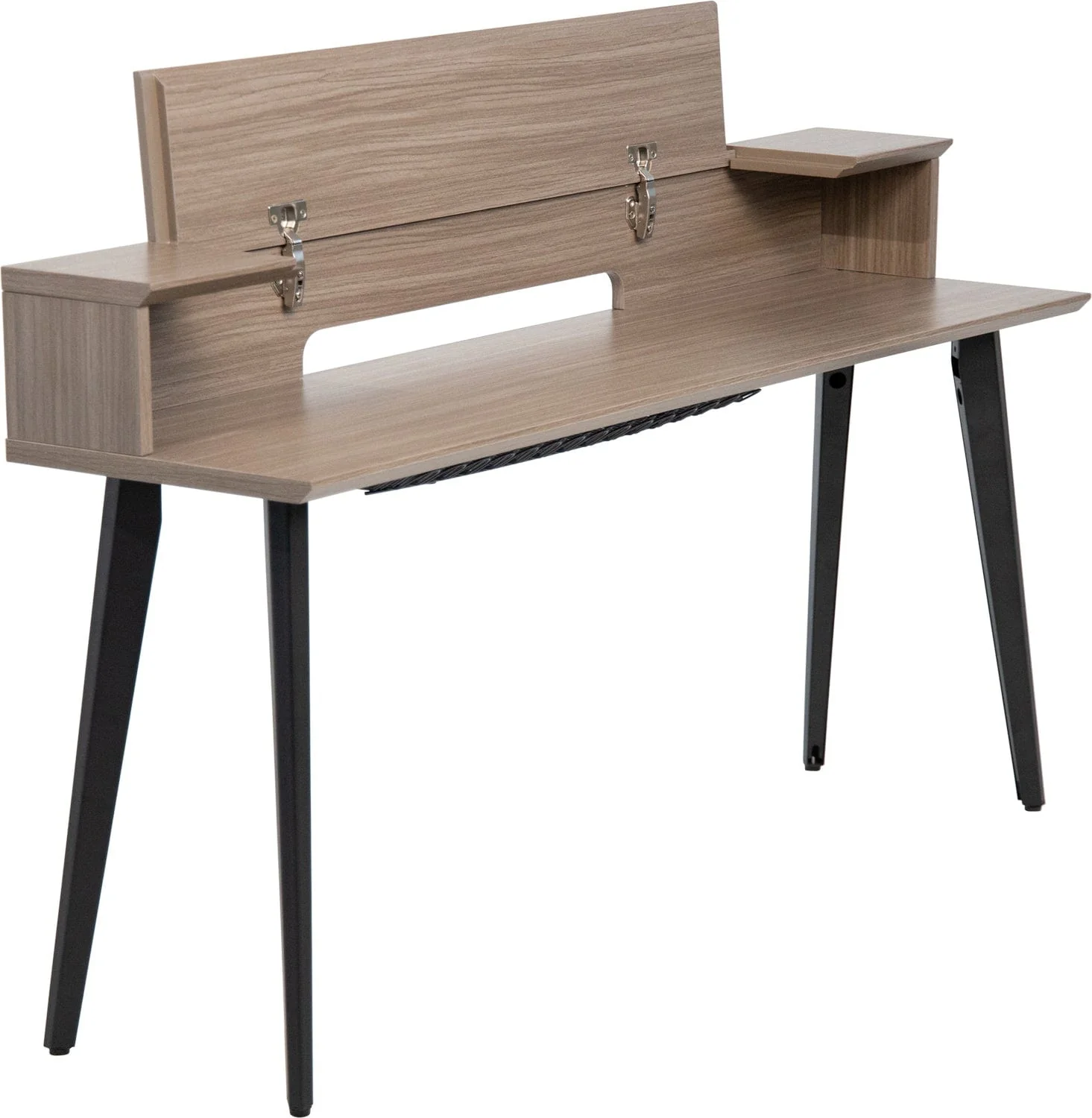 Gator GFW-ELITEKEYTBL88-G Elite Furniture 88 Keyboard Table Grey - Image 4