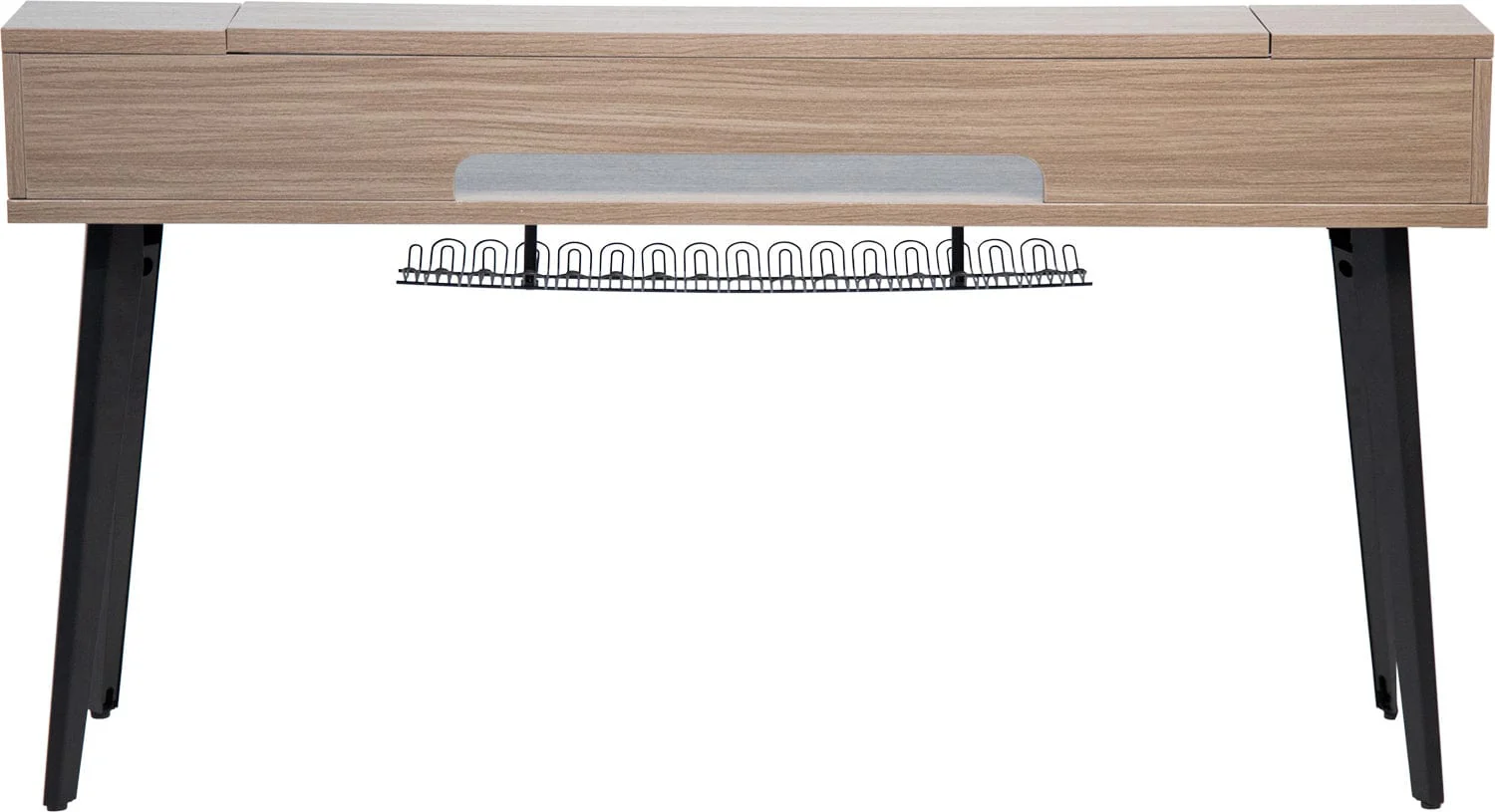 Gator GFW-ELITEKEYTBL88-G Elite Furniture 88 Keyboard Table Grey - Image 6