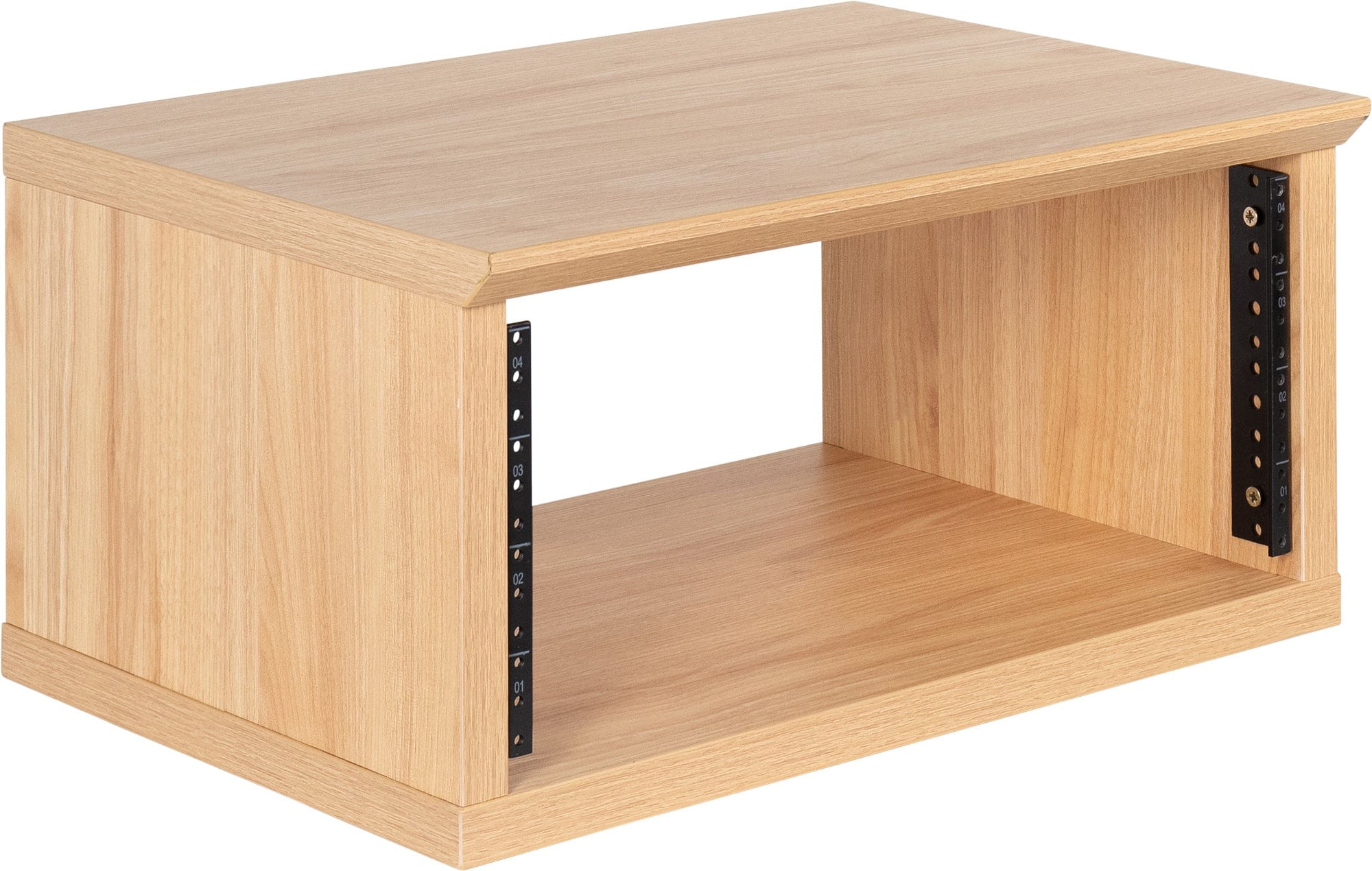 Gator GFW-ELITERK-4U-M Elite Furniture 4U Desktop Studio Rack Maple - Image 3