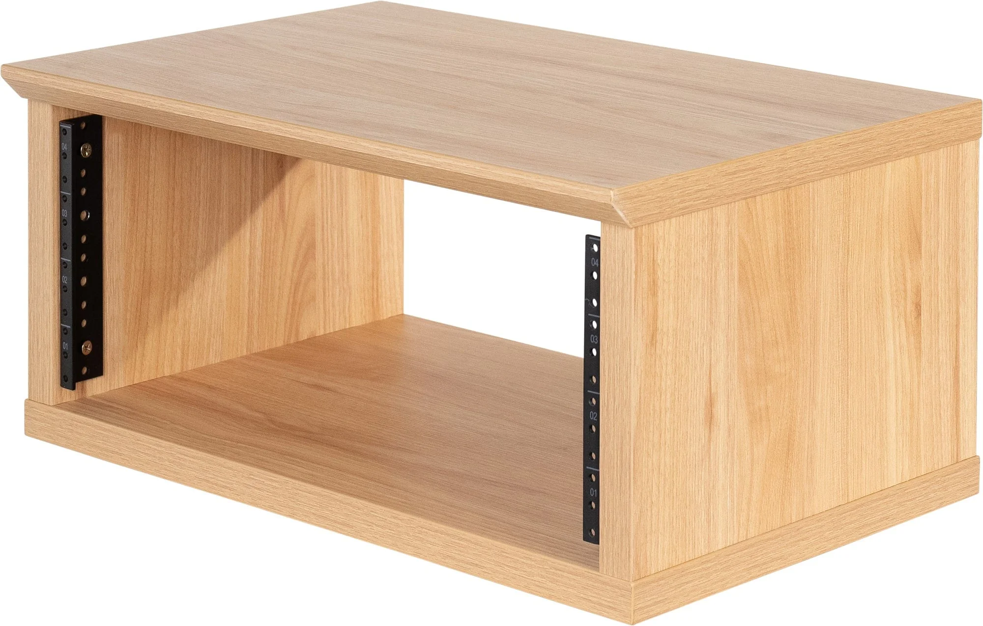 Gator GFW-ELITERK-4U-M Elite Furniture 4U Desktop Studio Rack Maple - Image 5