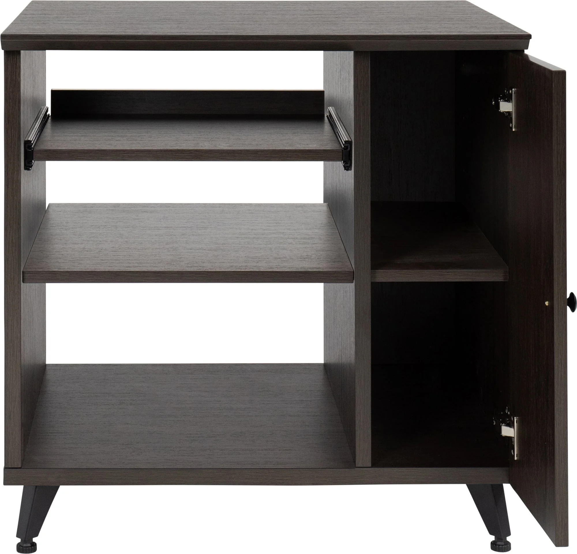 Gator GFW-ELITESIDECAR-B Elite Furniture Rolling Rack Sidecar Walnut - Image 2