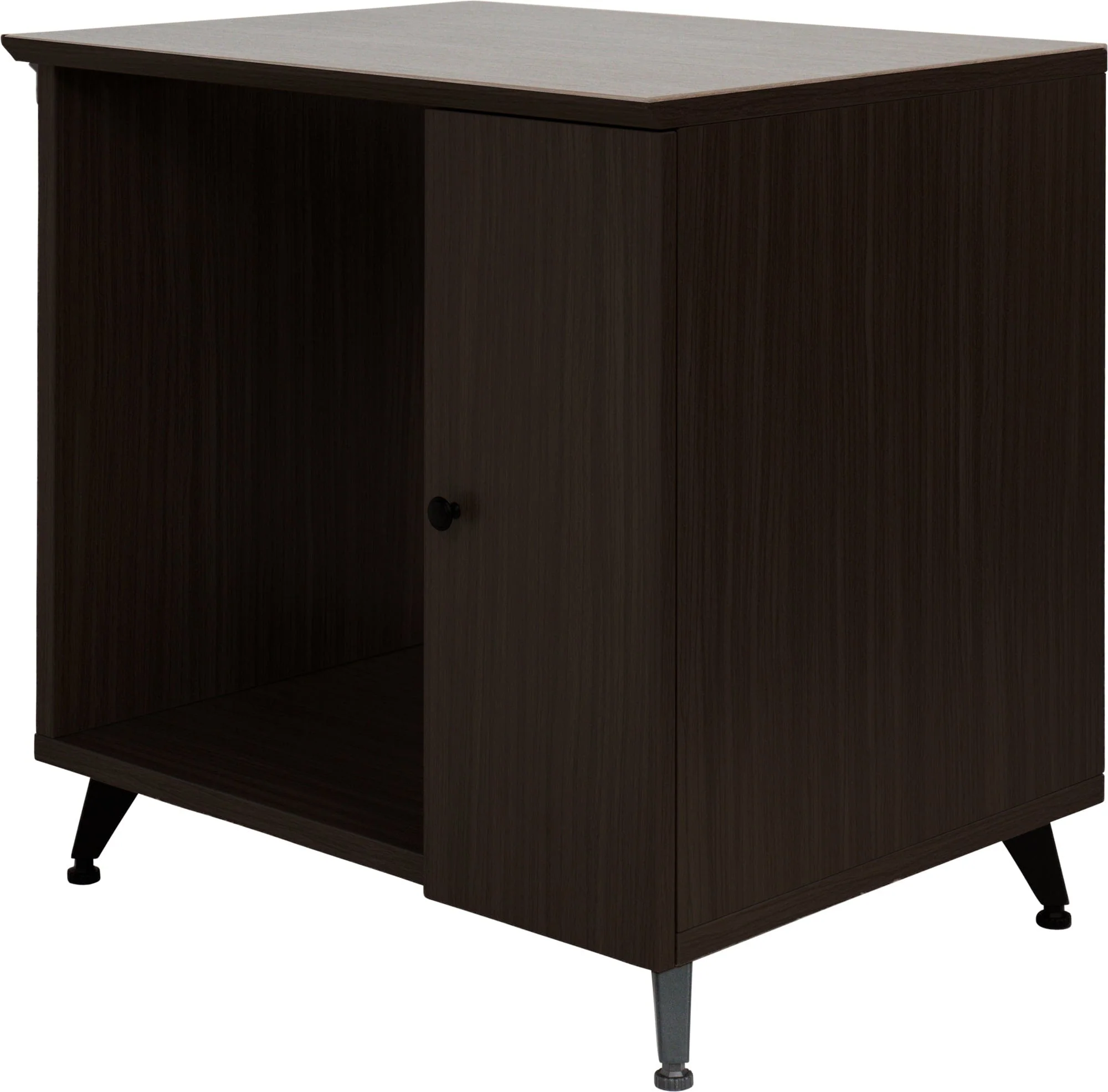 Gator GFW-ELITESIDECAR-B Elite Furniture Rolling Rack Sidecar Walnut - Image 6